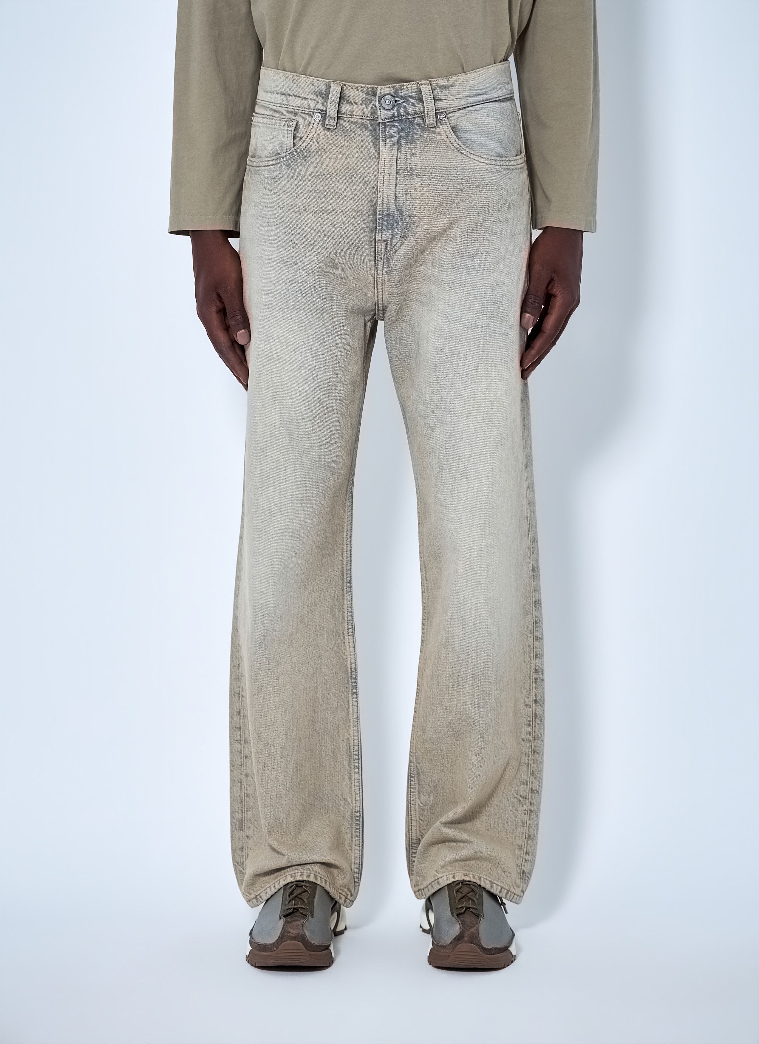 Our Legacy Our Legacy Digital Chalk Flower Third Cut Jeans | Grailed