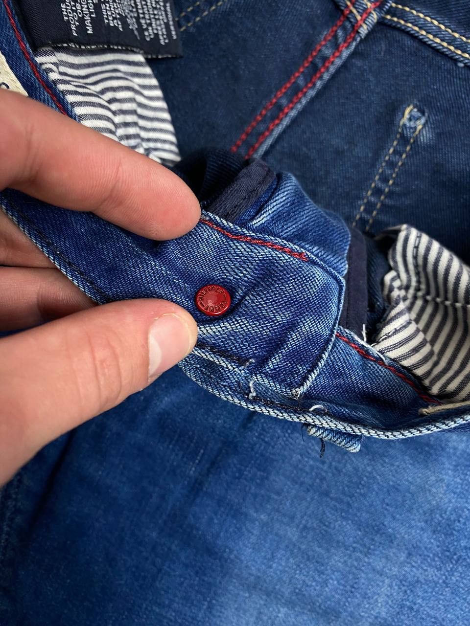 Tommy Hilfiger × Tommy Jeans × Vintage VINTAGE TOMMY HILFIGER BAGGY JEANS Size US 33 - 4 Thumbnail
