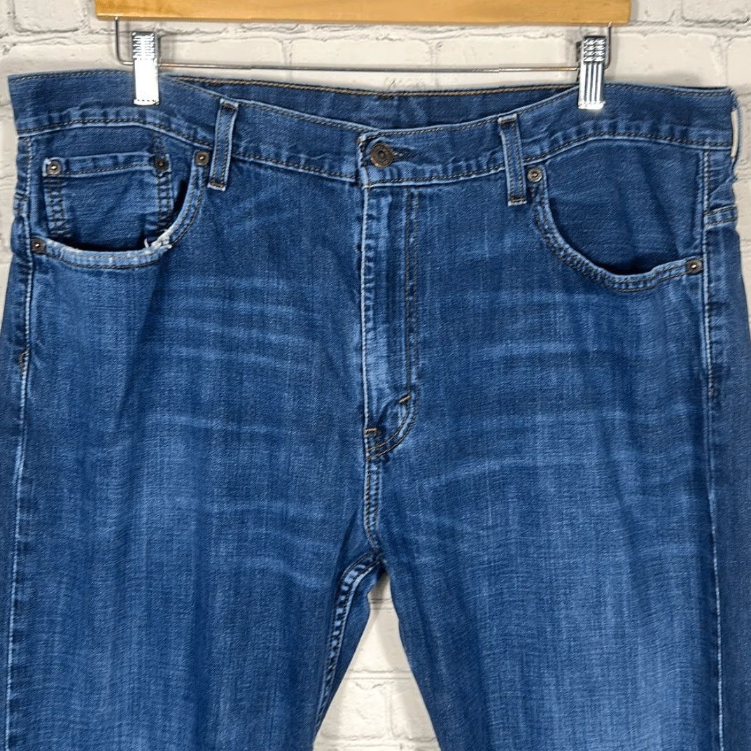 Levi's LEVI'S 569 Jeans Loose Straight Medium Wash 38x30 Men Blue Jeans Size US 38 / EU 54 - 2 Thumbnail
