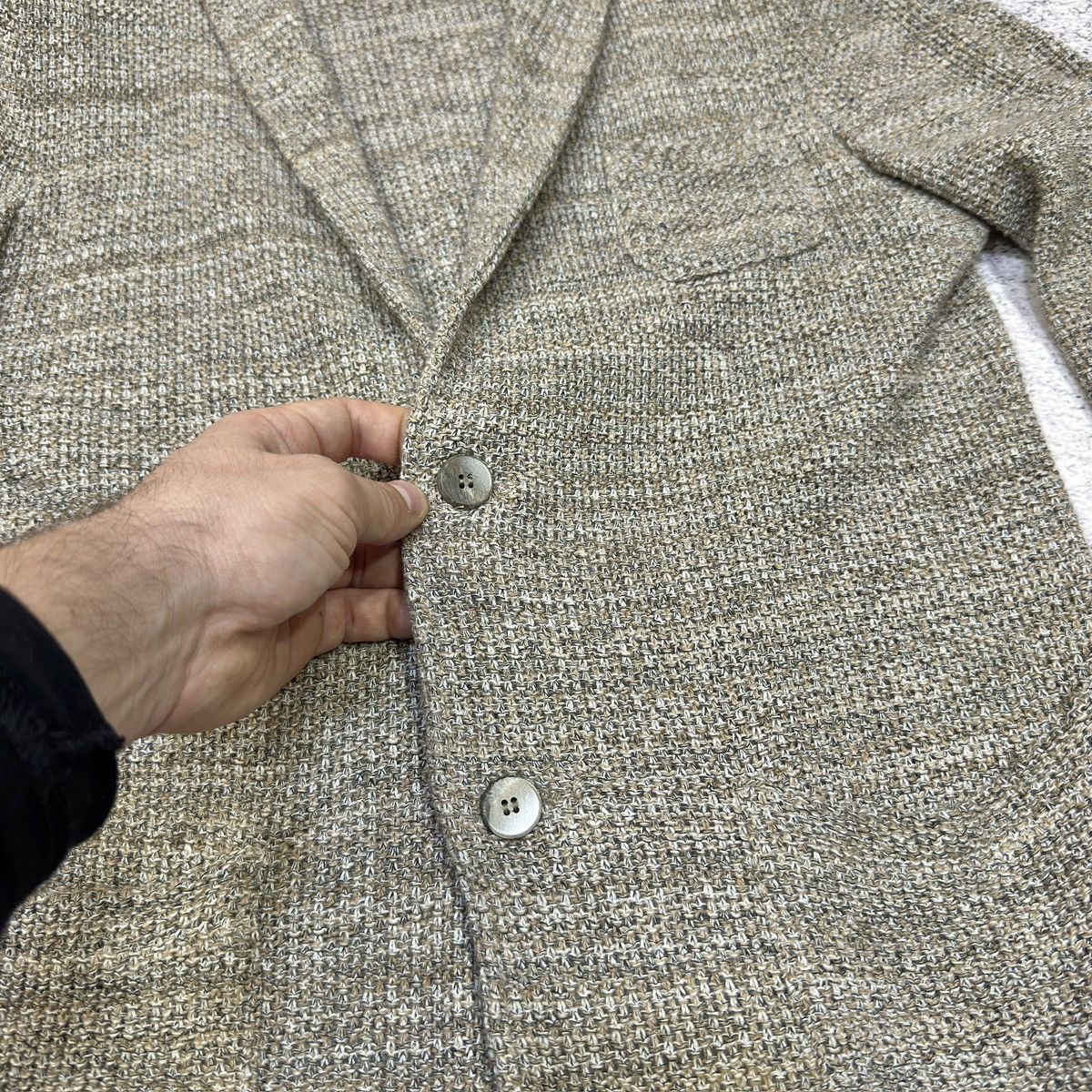 Other Cotton Blend Blazer Italy M-L size Size 40R - 7 Thumbnail