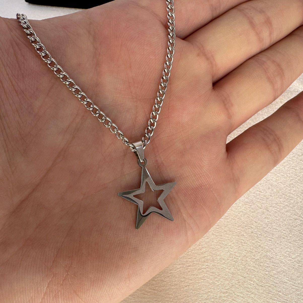 Other Pentagram Star Pendant Necklace for Women Size ONE SIZE - 3 Thumbnail