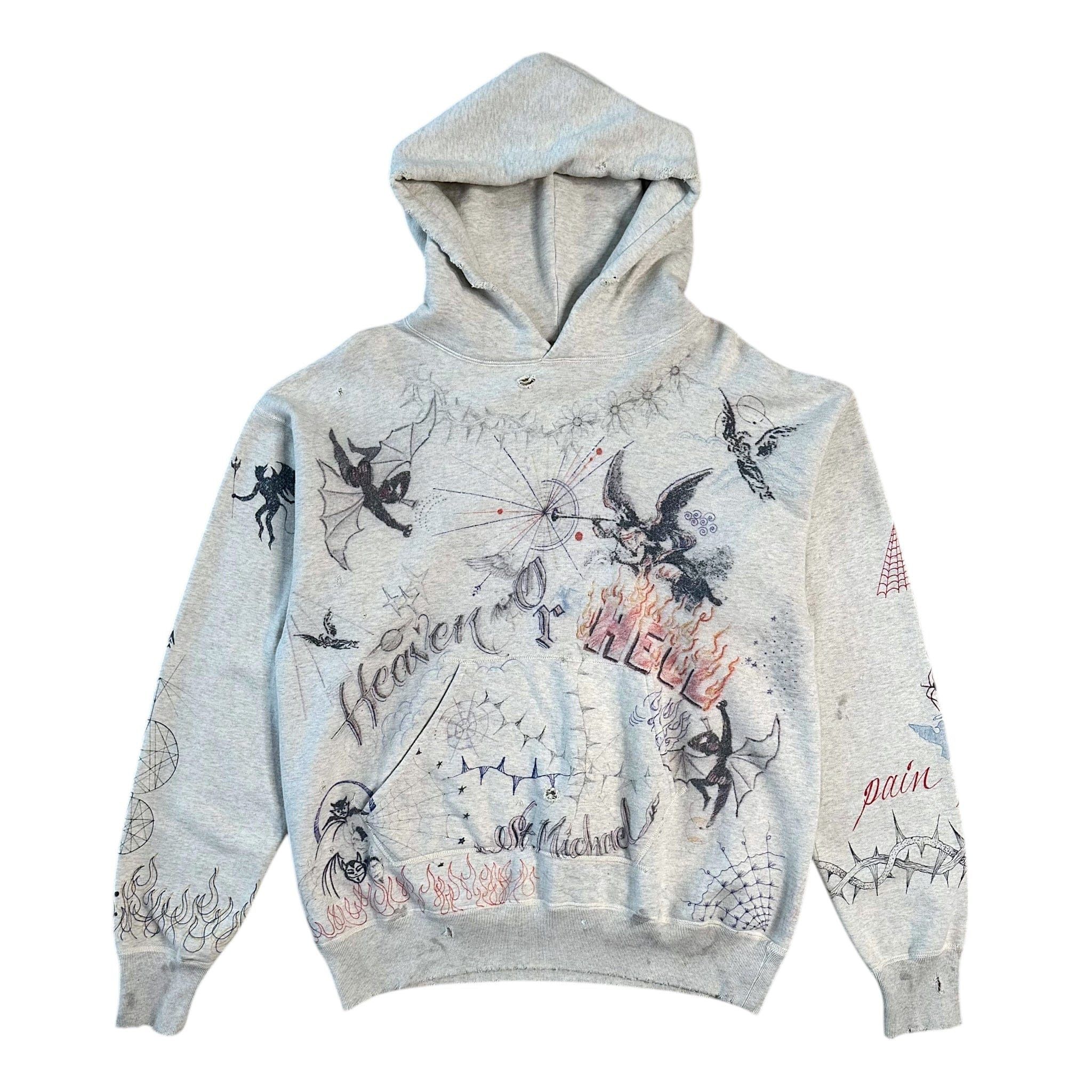 Saint Michael Saint Michael x Dr Woo Tattoo Hoodie | Grailed