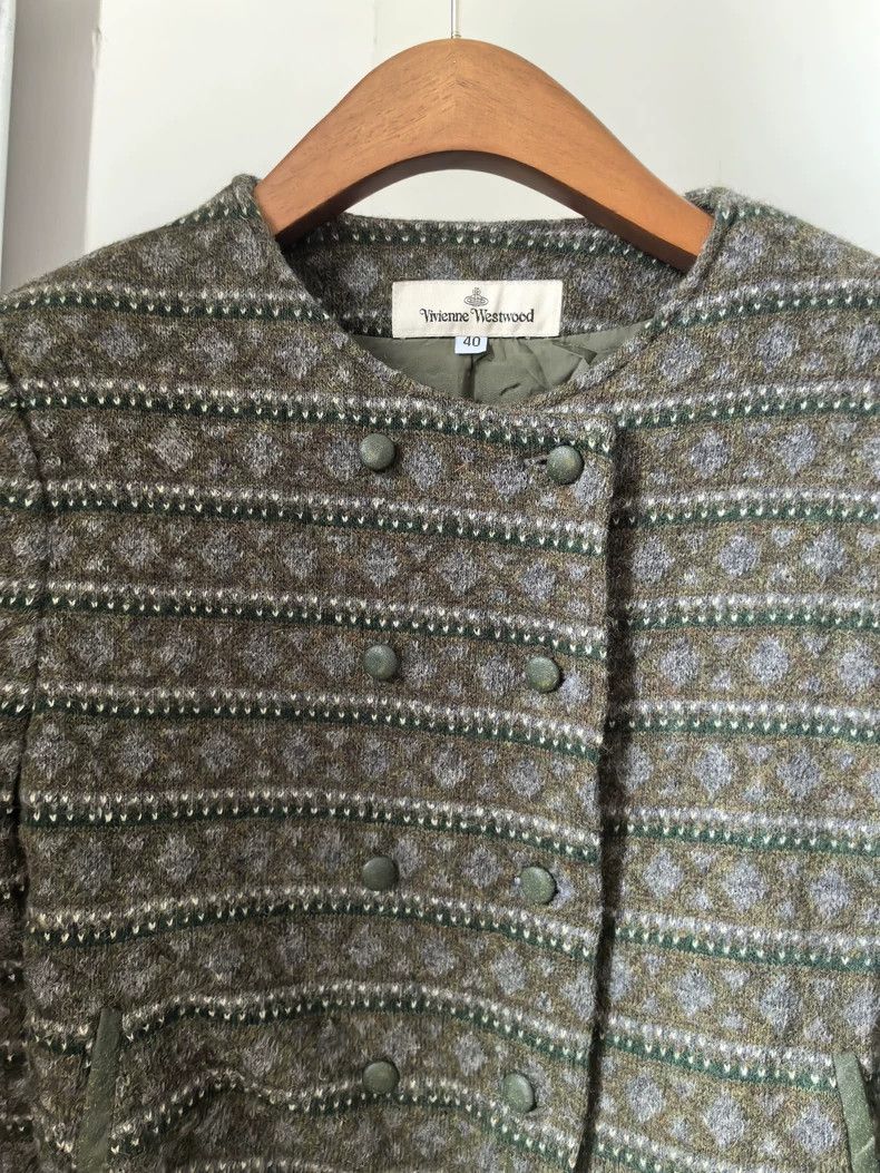 Vivienne Westwood Vivienne Westwood size40 Mid-groovy patterned jacket top Size XS / US 0-2 / IT 36-38 - 8 Thumbnail
