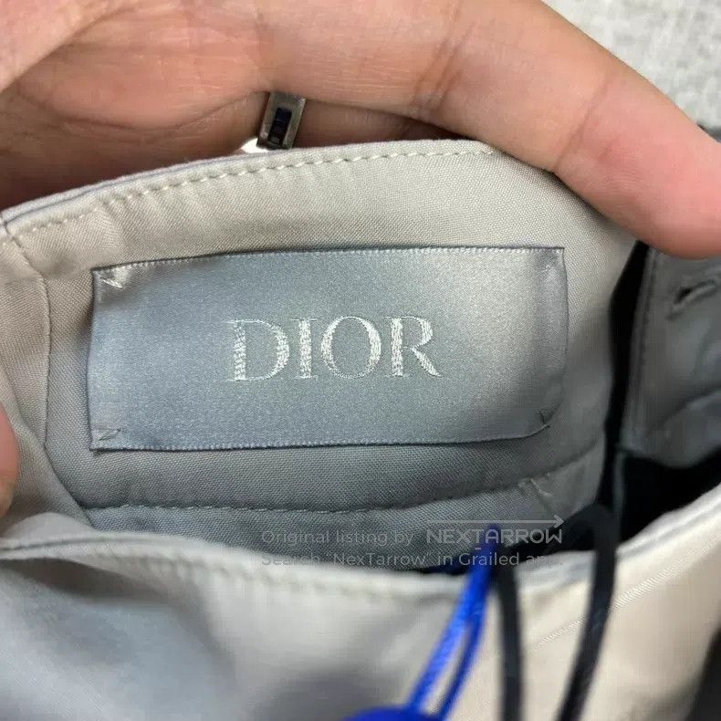 Dior Dior Solid colour large pockets on both sides plush logo c Size US 28 / EU 44 - 4 Thumbnail
