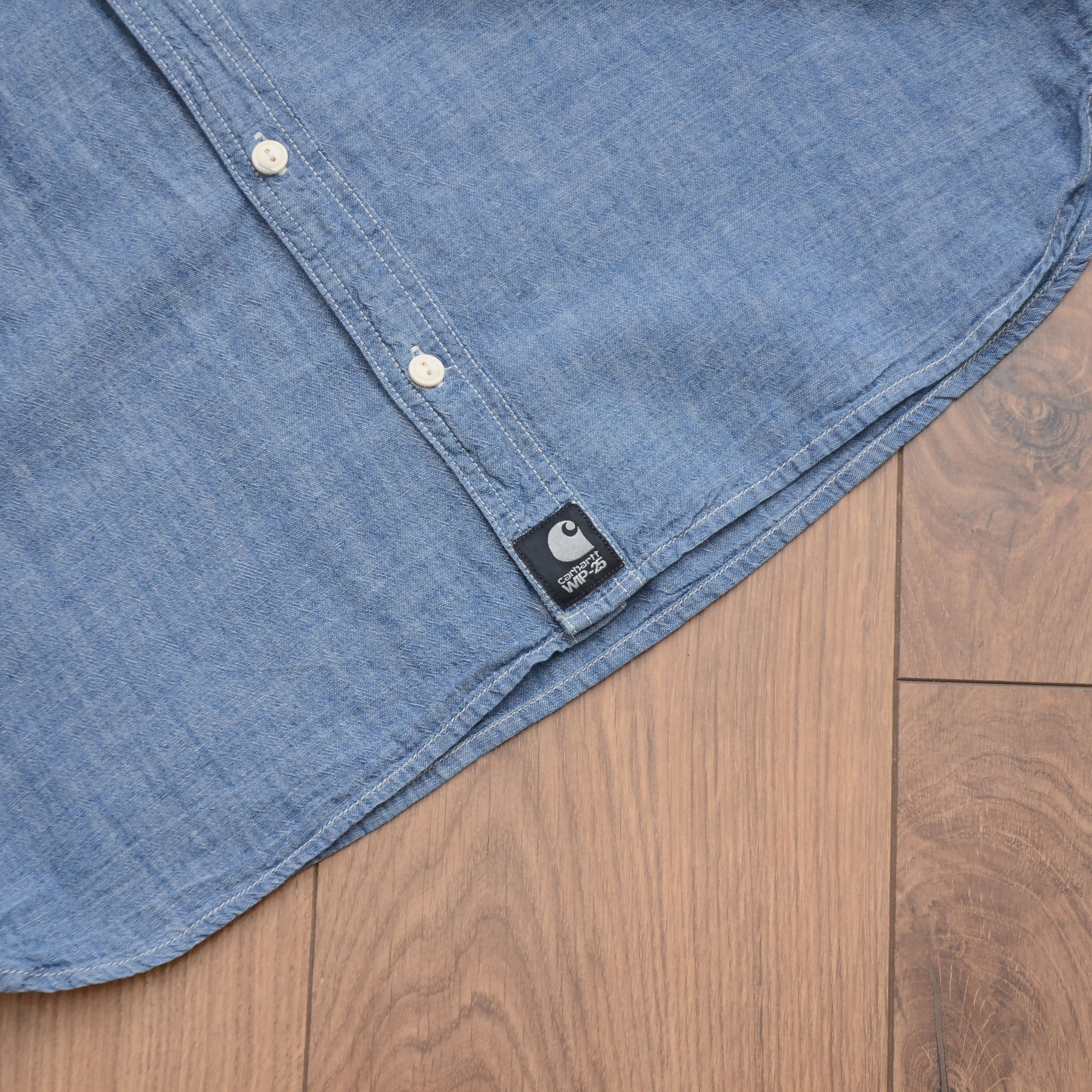 Carhartt Wip Carhartt WIP - 25 Clink Shirt Denim Worker Limited Unisex Size US M / EU 48-50 / 2 - 7 Thumbnail