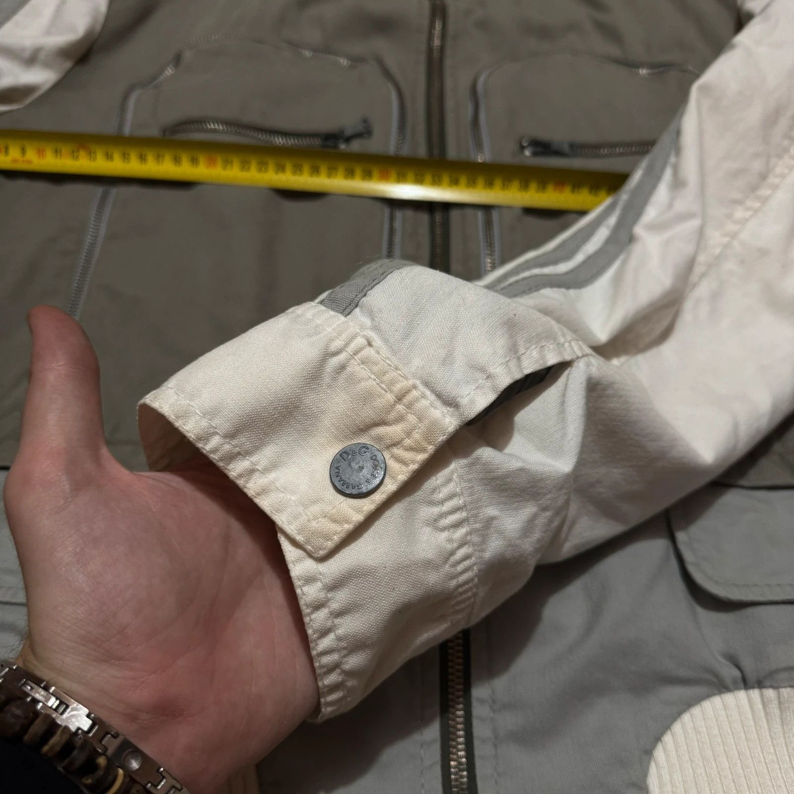 Dolce & Gabbana Vintage Dolce & Gabbana Utility cargo bomber jacket Size US XL / EU 56 / 4 - 11 Thumbnail
