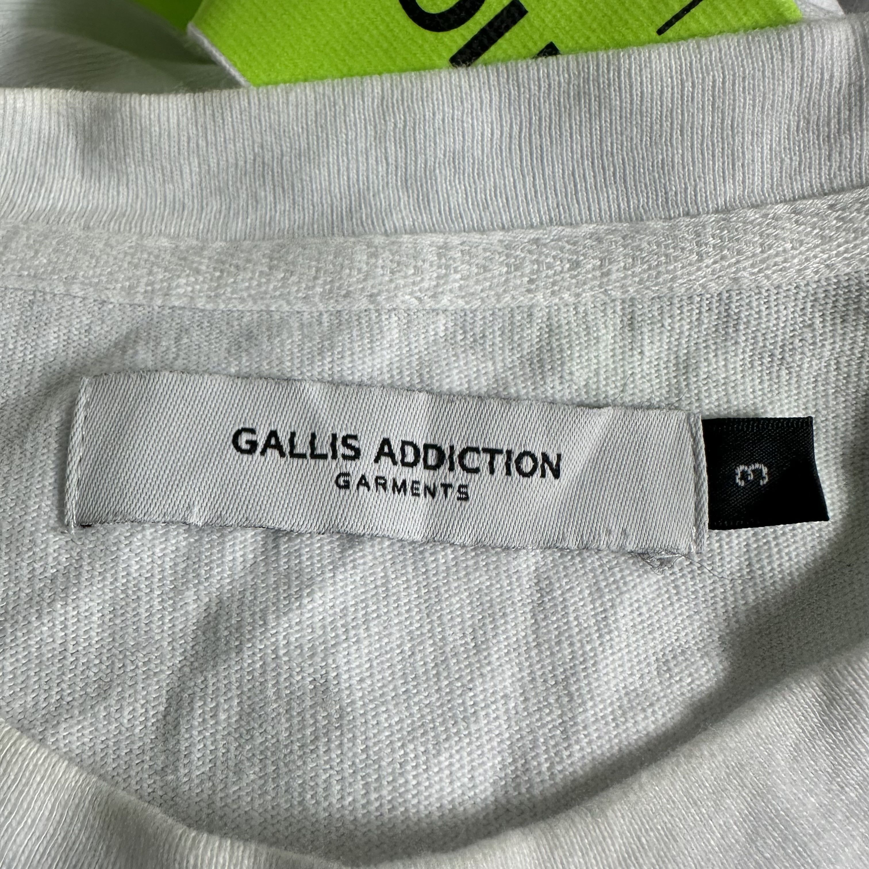 Japanese Brand 🔥RARE🔥Gallis Addiction Garments L/Sleeve T-shirt Size US L / EU 52-54 / 3 - 6 Thumbnail