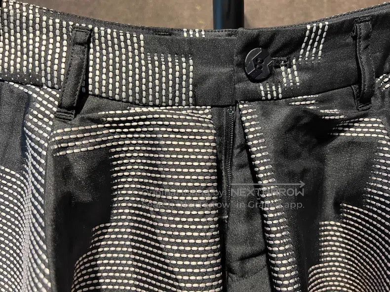 Issey Miyake Issey Miyake size:1 Raw Embroidery Lantern Pants Size 31" - 3 Thumbnail