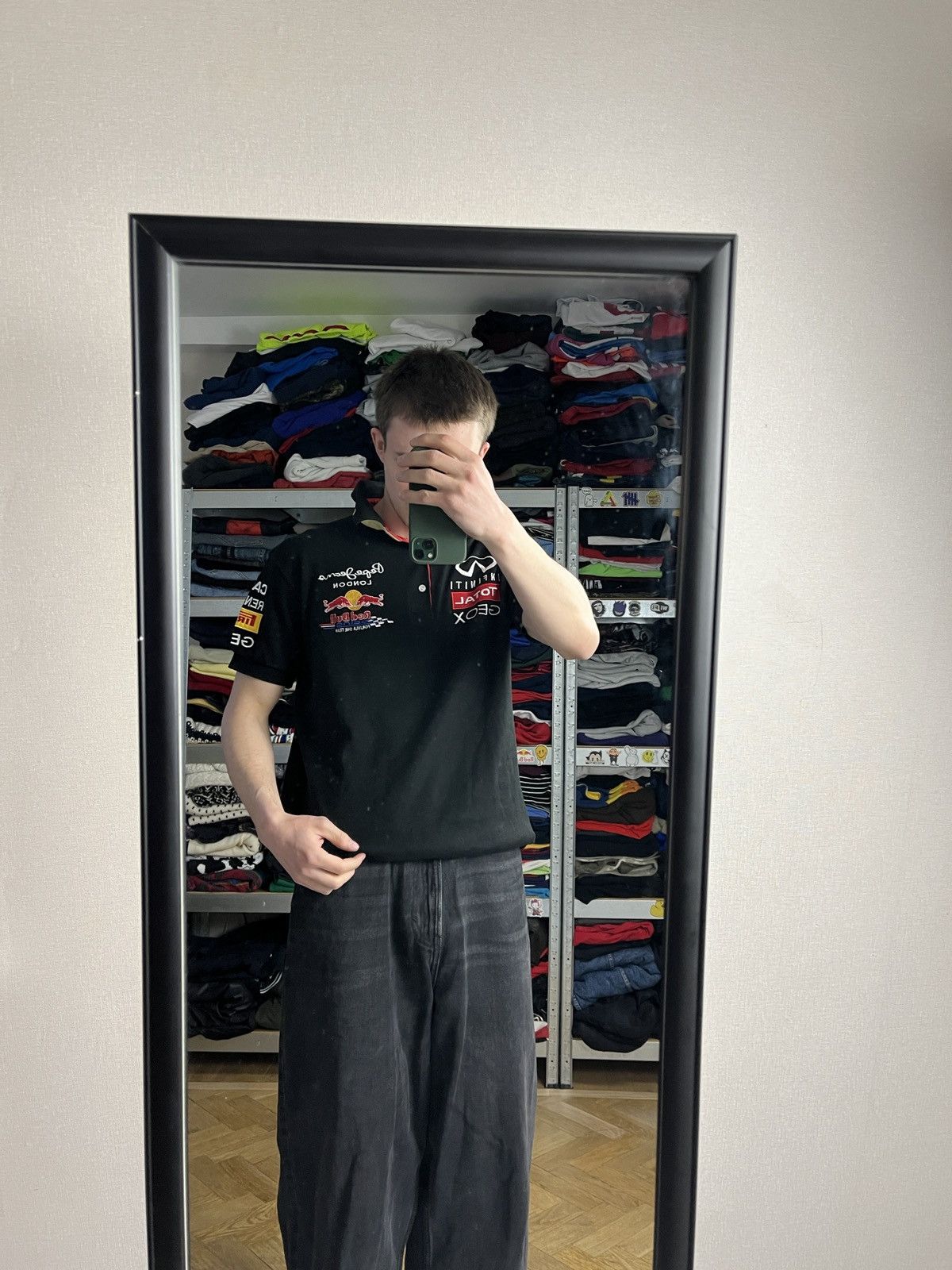 Formula 1 × Pepe Jeans × Red Bull Vintage Red Bull Infinity Racing Polo Shirt F1 Grand Prix Size US M / EU 48-50 / 2 - 2 Thumbnail