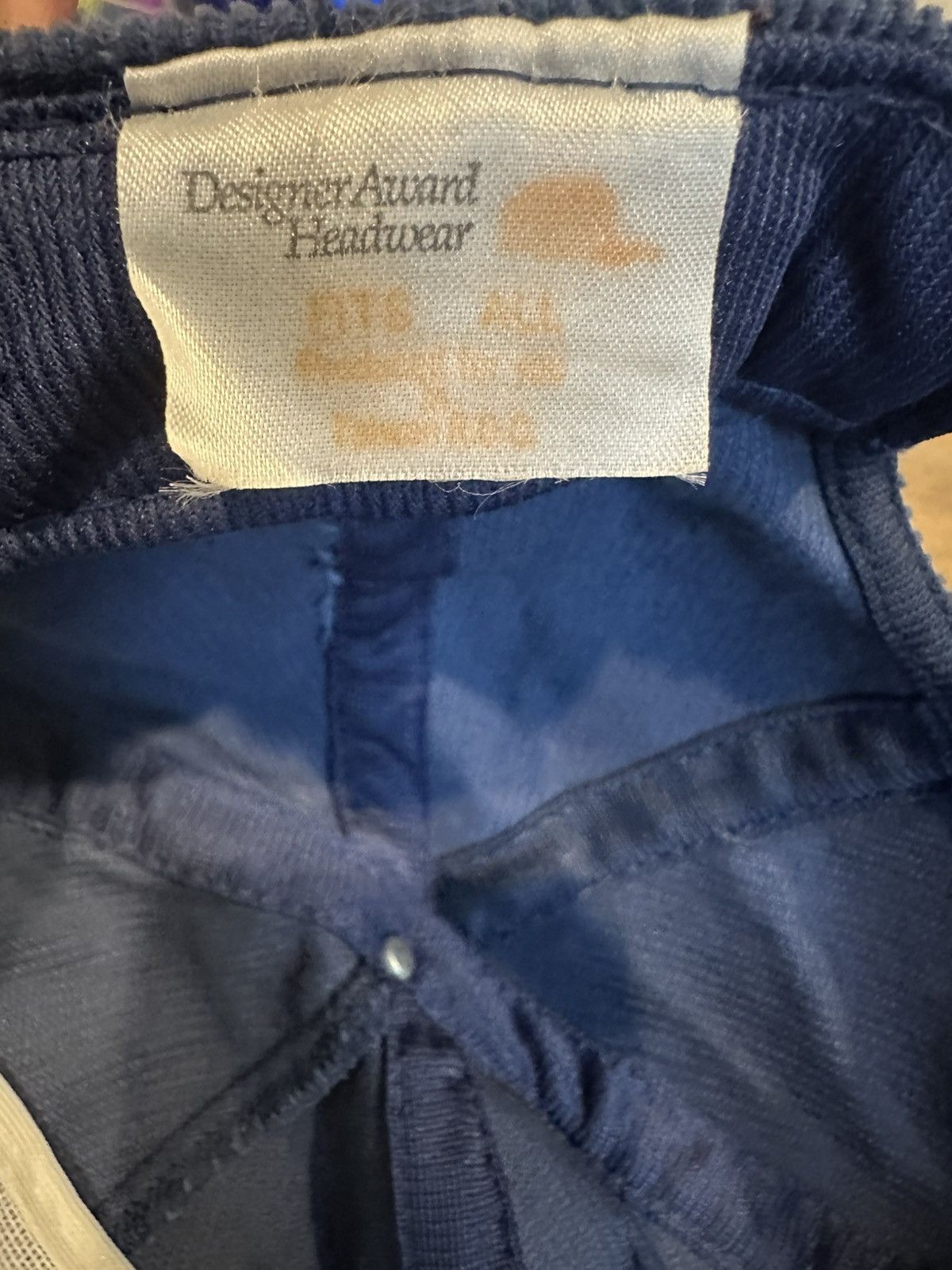 Levi's Vintage Levis Dockers Blue Corduroy Snapback Size ONE SIZE - 7 Thumbnail