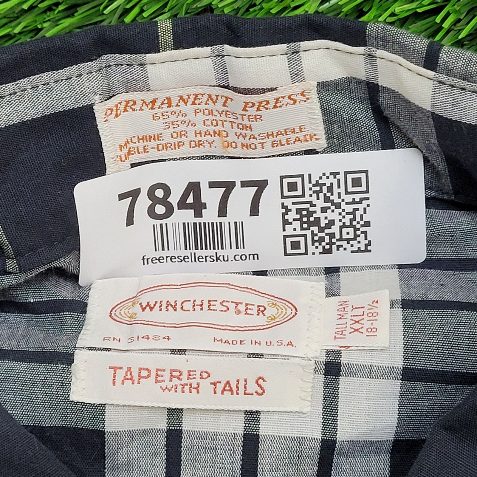 Winchester Vintage Winchester Plaid Snap Shirt 2XL/2XLT 18.5 28x35 USA Size US XXL / EU 58 / 5 - 12 Thumbnail