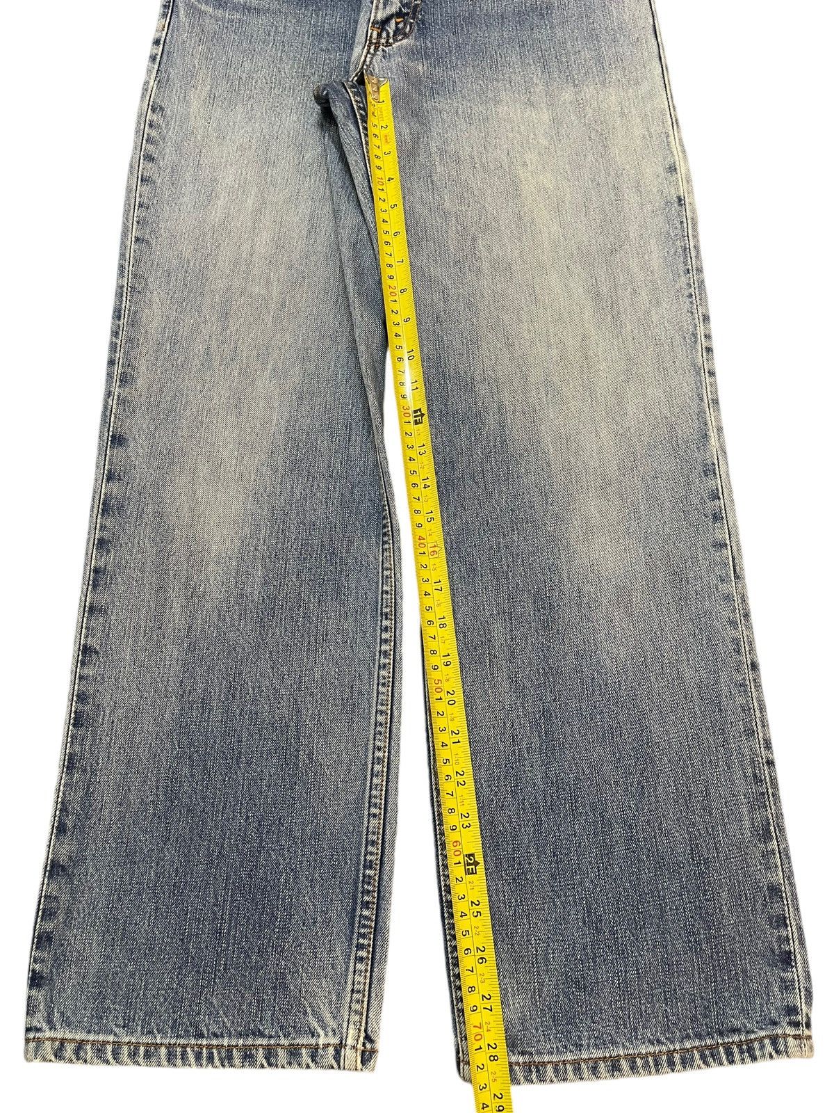 Levi's Vintage 80s Levis 502 Blue Faded Wash Wide Leg Straight Fit Size US 31 - 14 Thumbnail