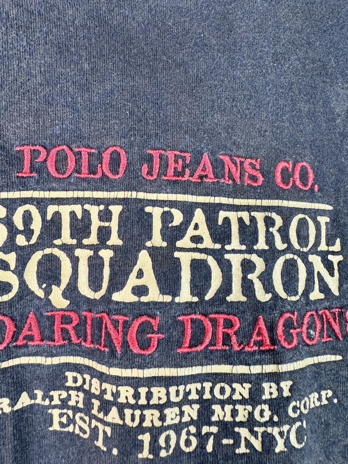 Polo Ralph Lauren Vintage Polo Jeans 67 Ralph Lauren Dragon Shirt Rare Hype Size US XL / EU 56 / 4 - 4 Thumbnail