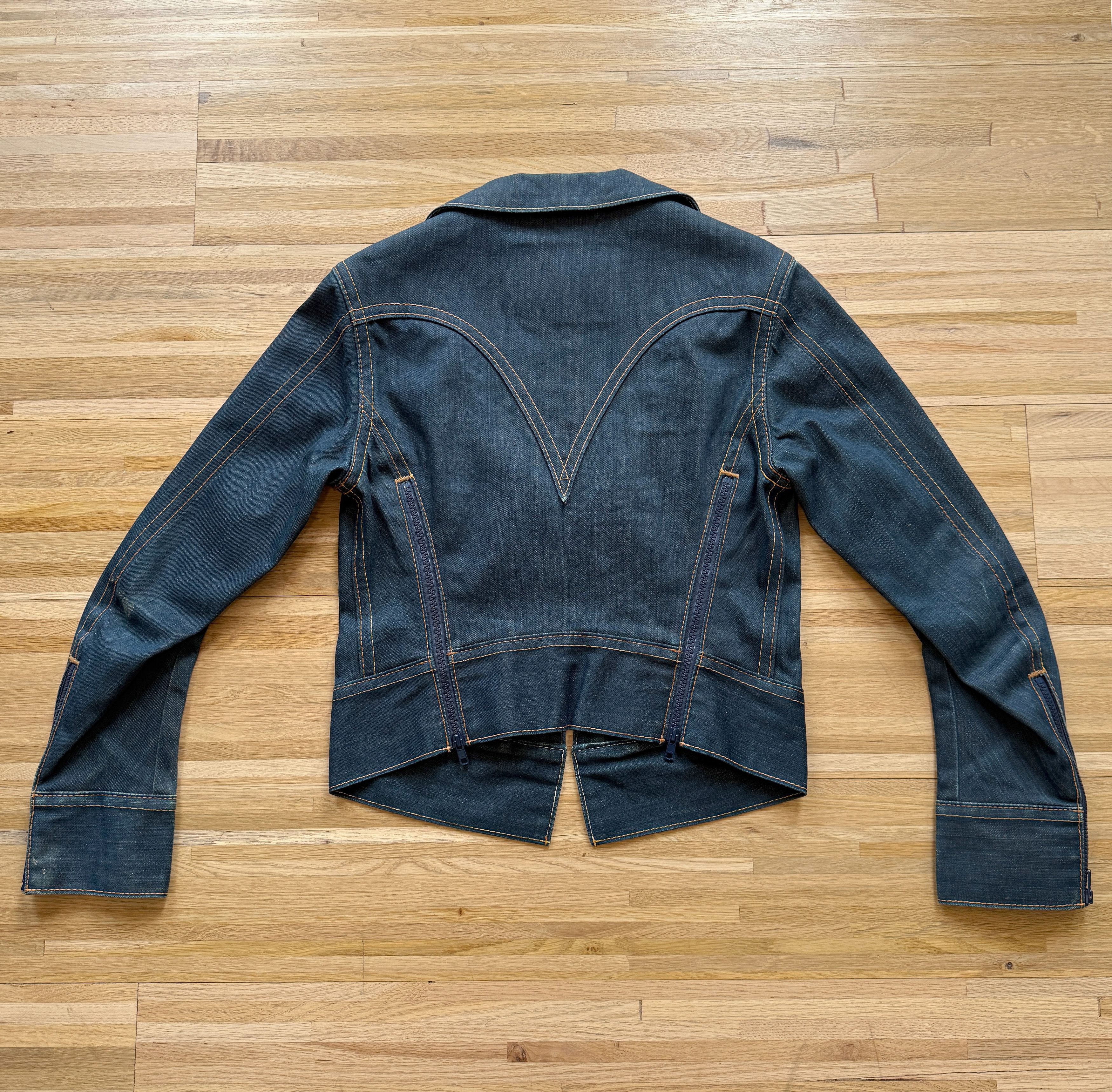 Levi's Rare Levi’s RED Sample Denim Jacket – Circa 1999 6 SM/MED Size M / US 6-8 / IT 42-44 - 8 Thumbnail