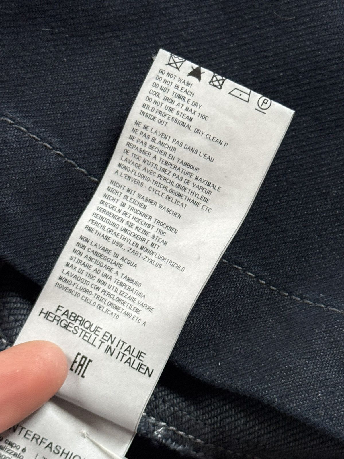 Rundholz High Use USA8/I44 relaxed avantgarde jacket blazer bomber Size M / US 6-8 / IT 42-44 - 8 Thumbnail