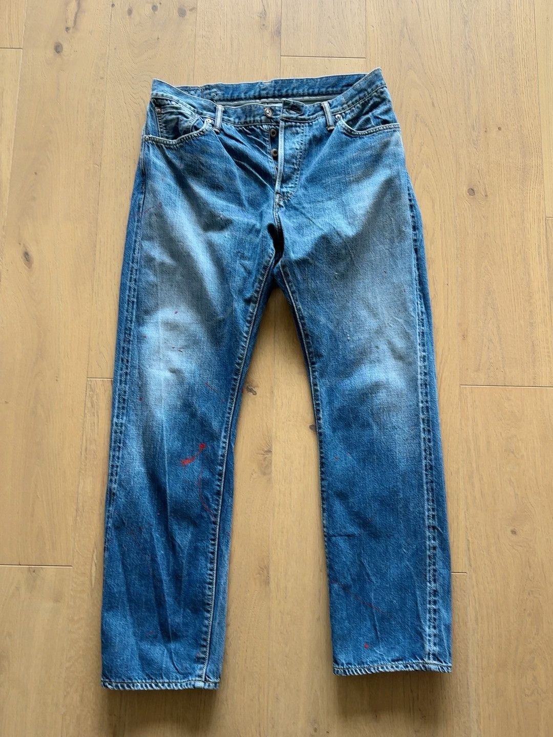 Visvim visvim dry10 blue denim jeans Size US 27 - 1 Thumbnail