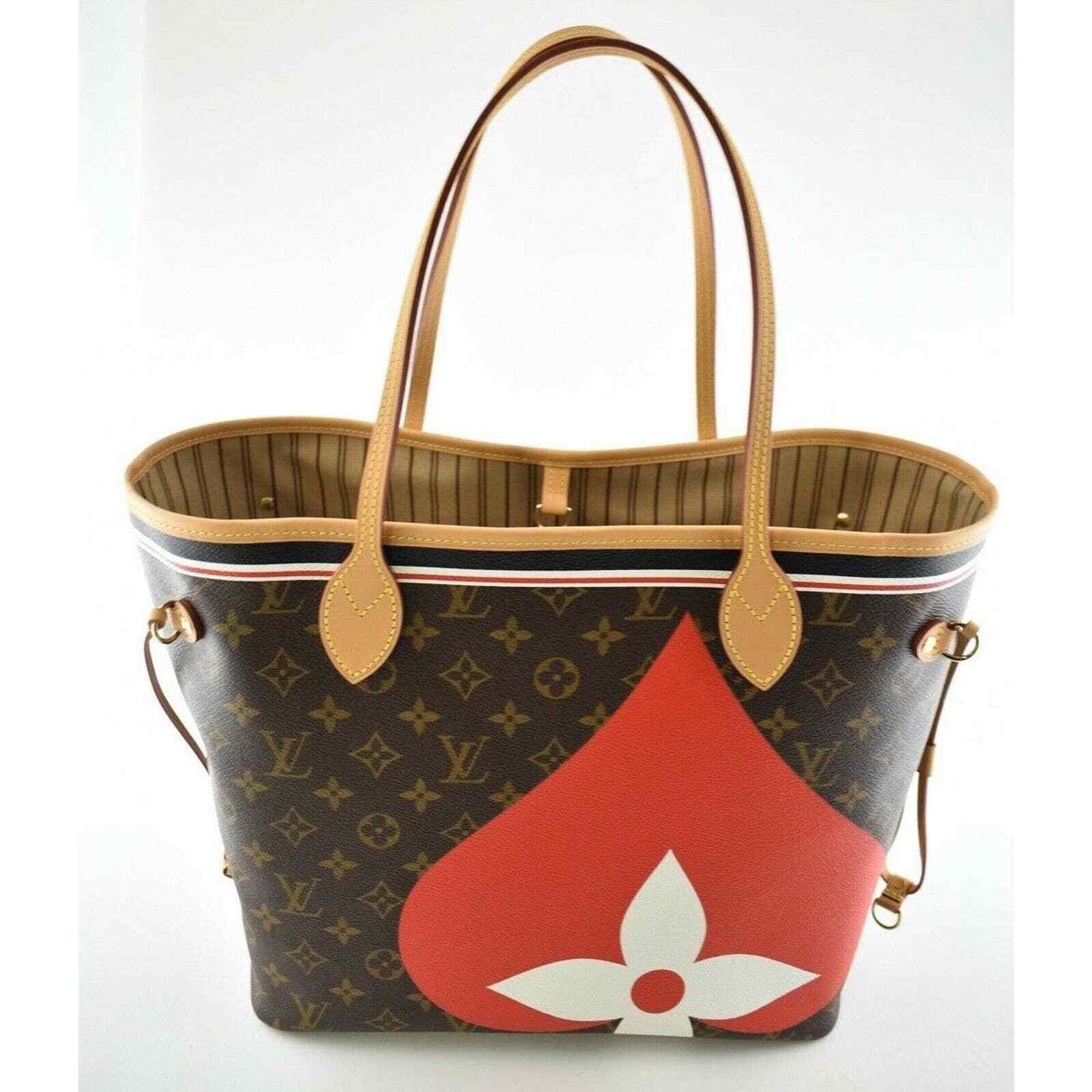 Louis Vuitton Louis Vuitton Game On Neverfull Tote Top Handle Shoulder Bag Size ONE SIZE - 8 Thumbnail