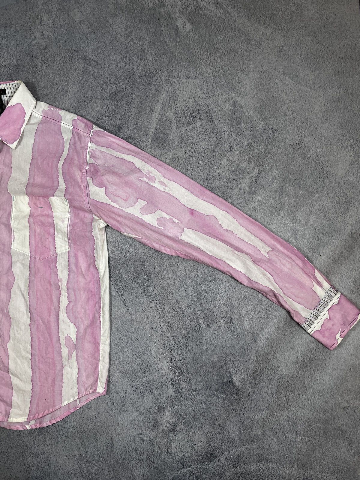 Custo Barcelona × Vintage Vintage Y2K Custo Barcelona striped longsleeve shirt size 2 Size US M / EU 48-50 / 2 - 3 Thumbnail