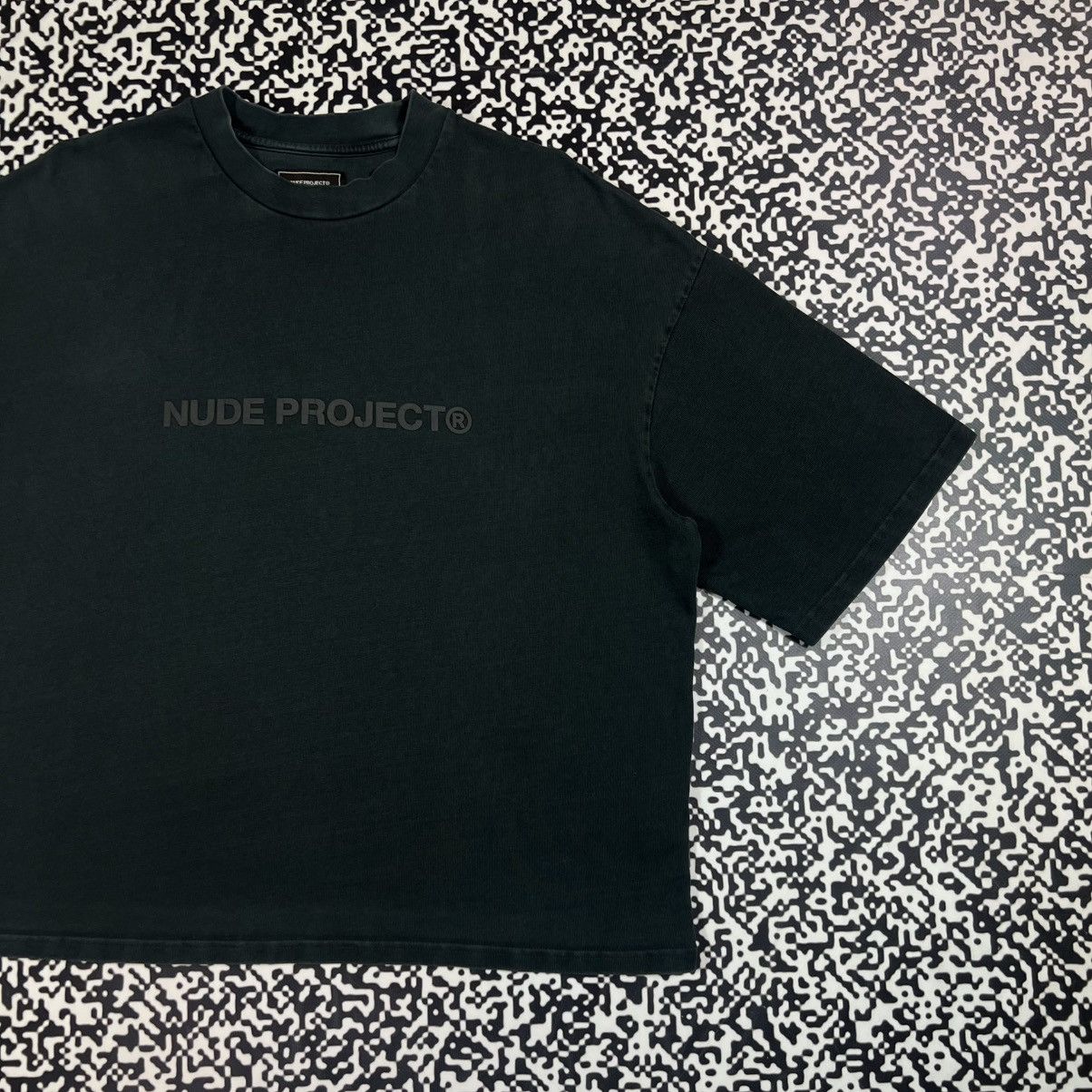 Nude Vintage Y2K Nude Project Boxy Cropped T-shirt Porn Style Size L / US 10 / IT 46 - 4 Thumbnail