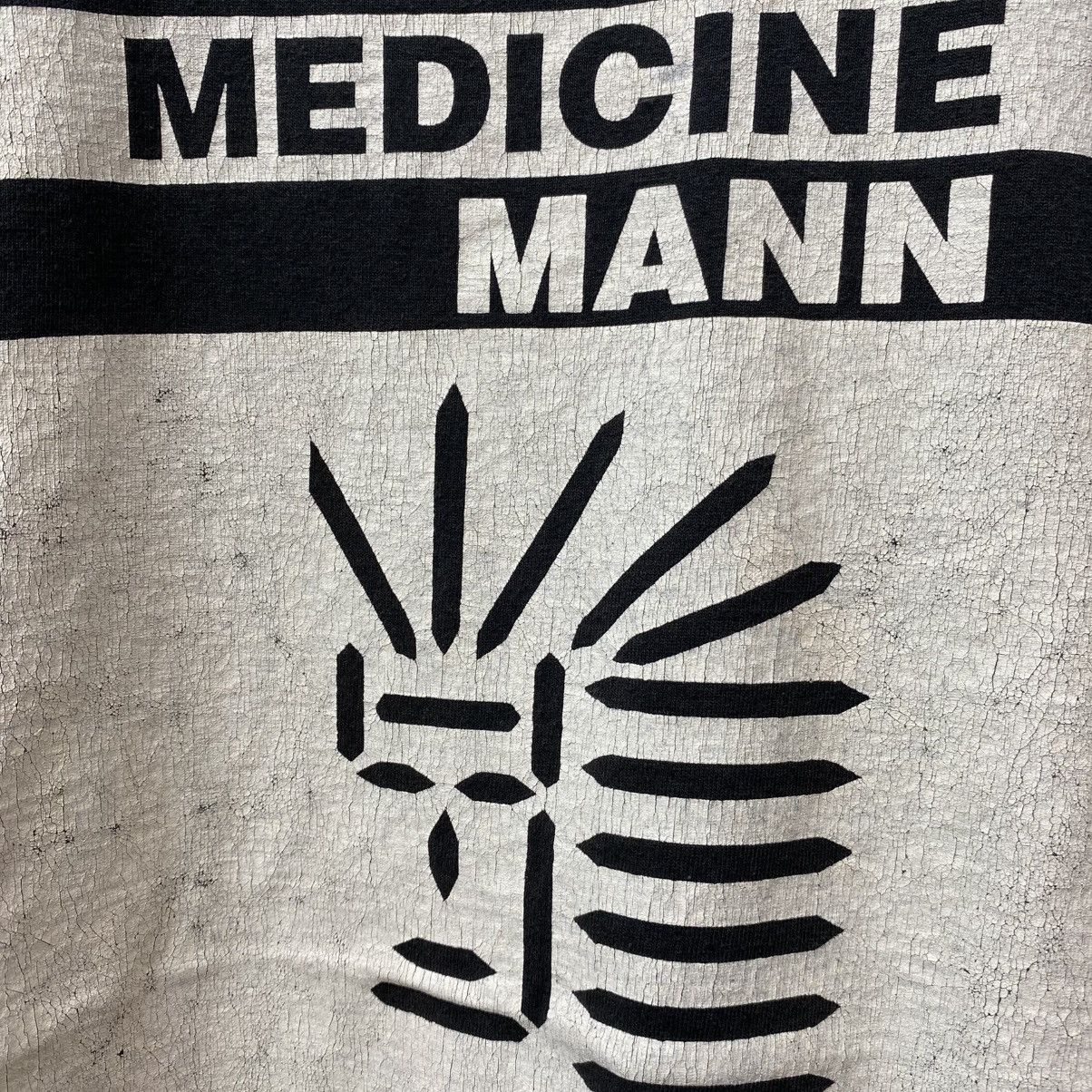 Band Tees Vintage 80s MEDICINE MANN Nashville Metal Band Tee Size US L / EU 52-54 / 3 - 3 Thumbnail