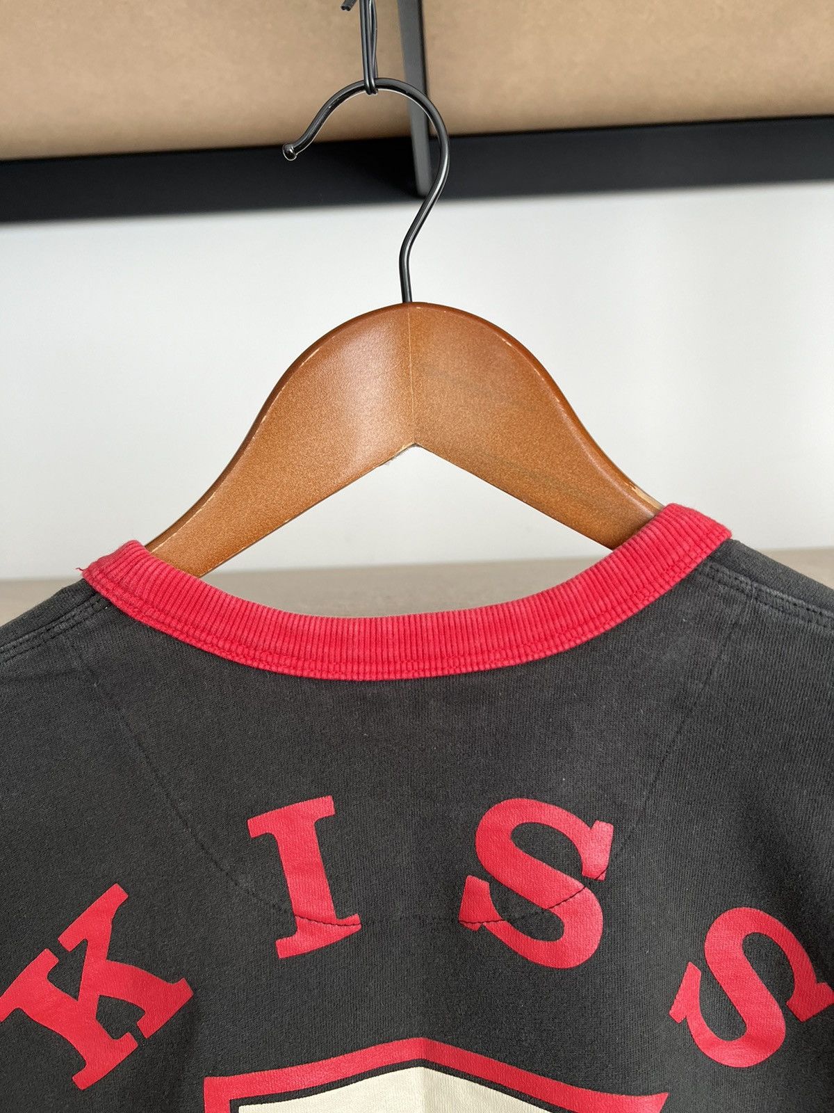 Ringspun Vintage Kiss Ringspun Allstars Ringer Black T-shirt Size US M / EU 48-50 / 2 - 19 Thumbnail