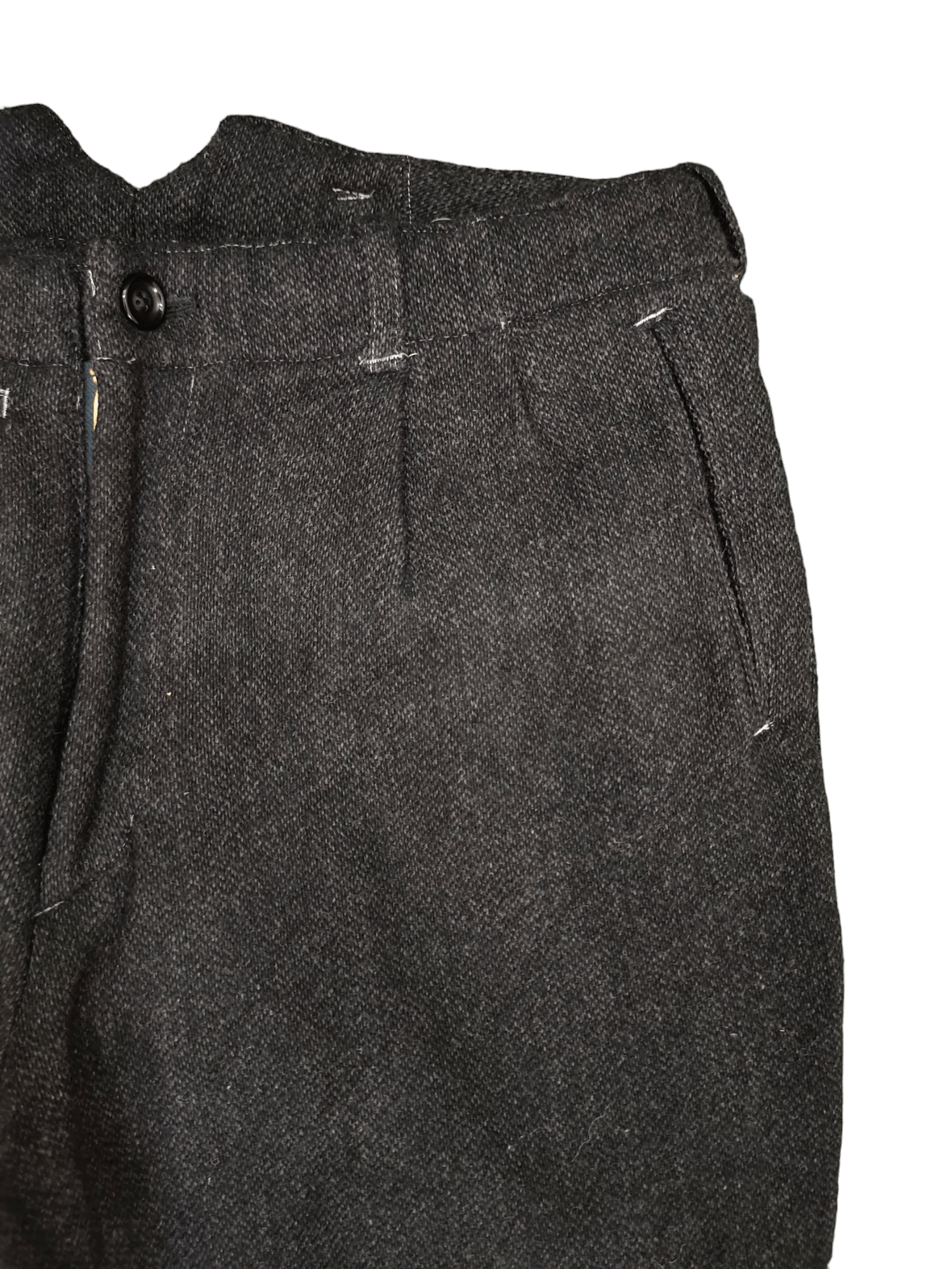 Japanese Brand EEL Japan Buckle Side Wool Pants Wwii Military Style Size US 33 - 3 Thumbnail