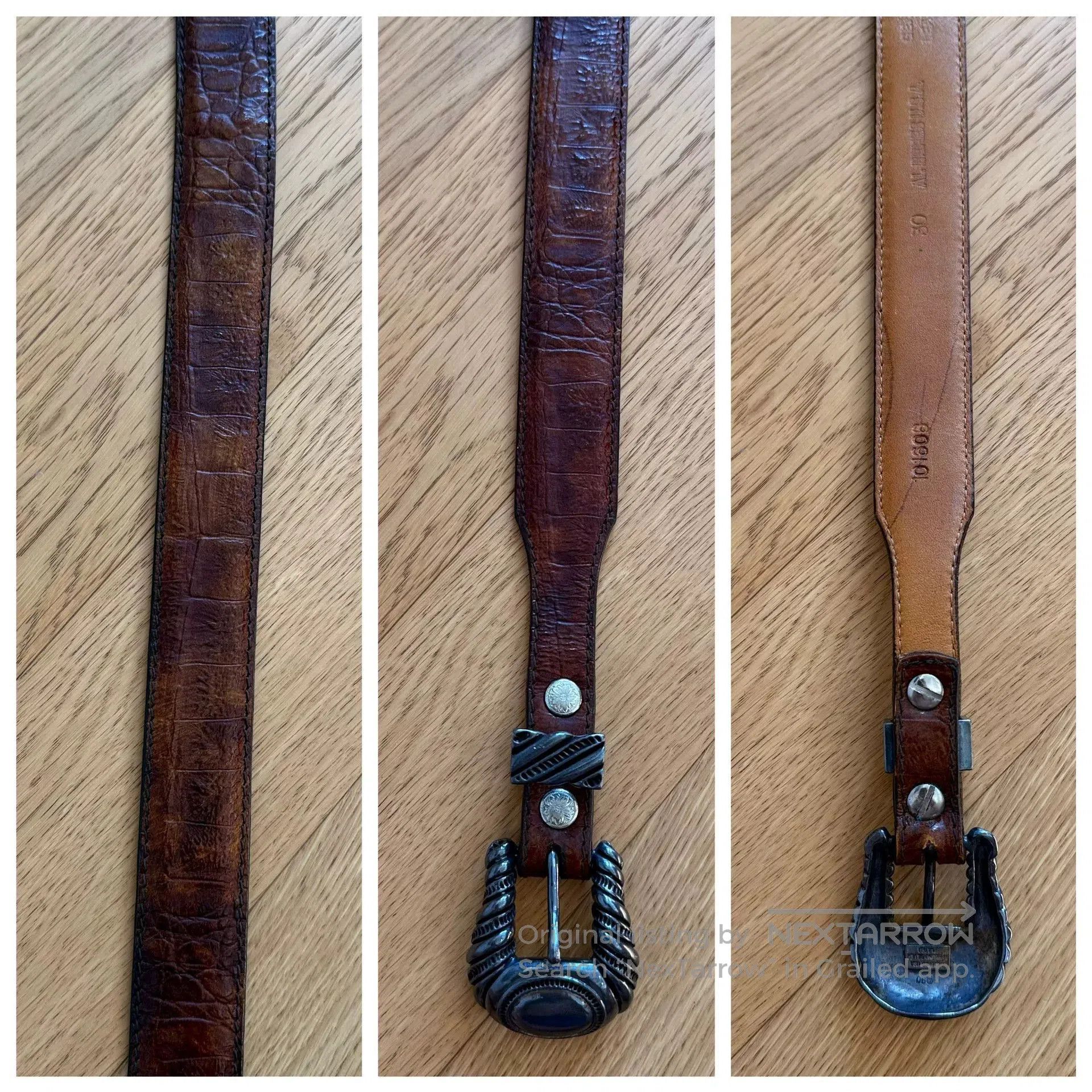 Vintage Vintage American Leather Western Belt. Size ONE SIZE - 8 Thumbnail