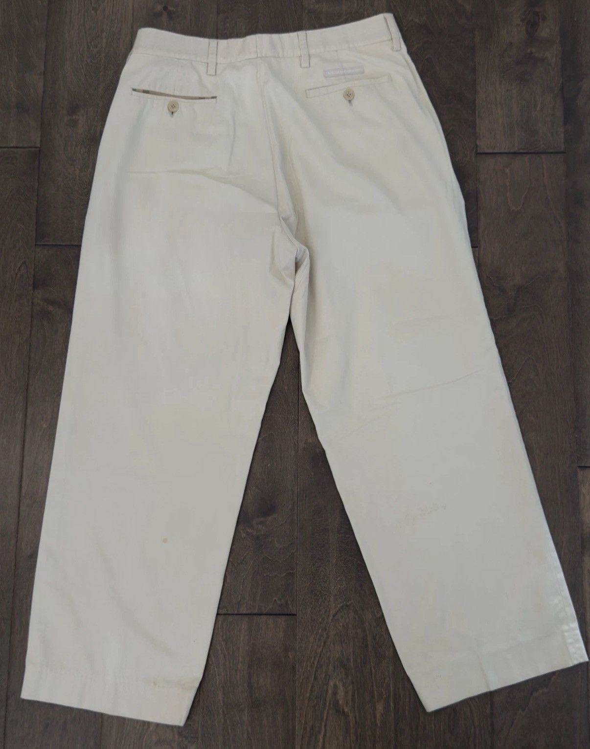 Burberry Vintage 90s Tan Burberry Golf Stretch Pants 32X27 Size US 32 / EU 48 - 6 Thumbnail