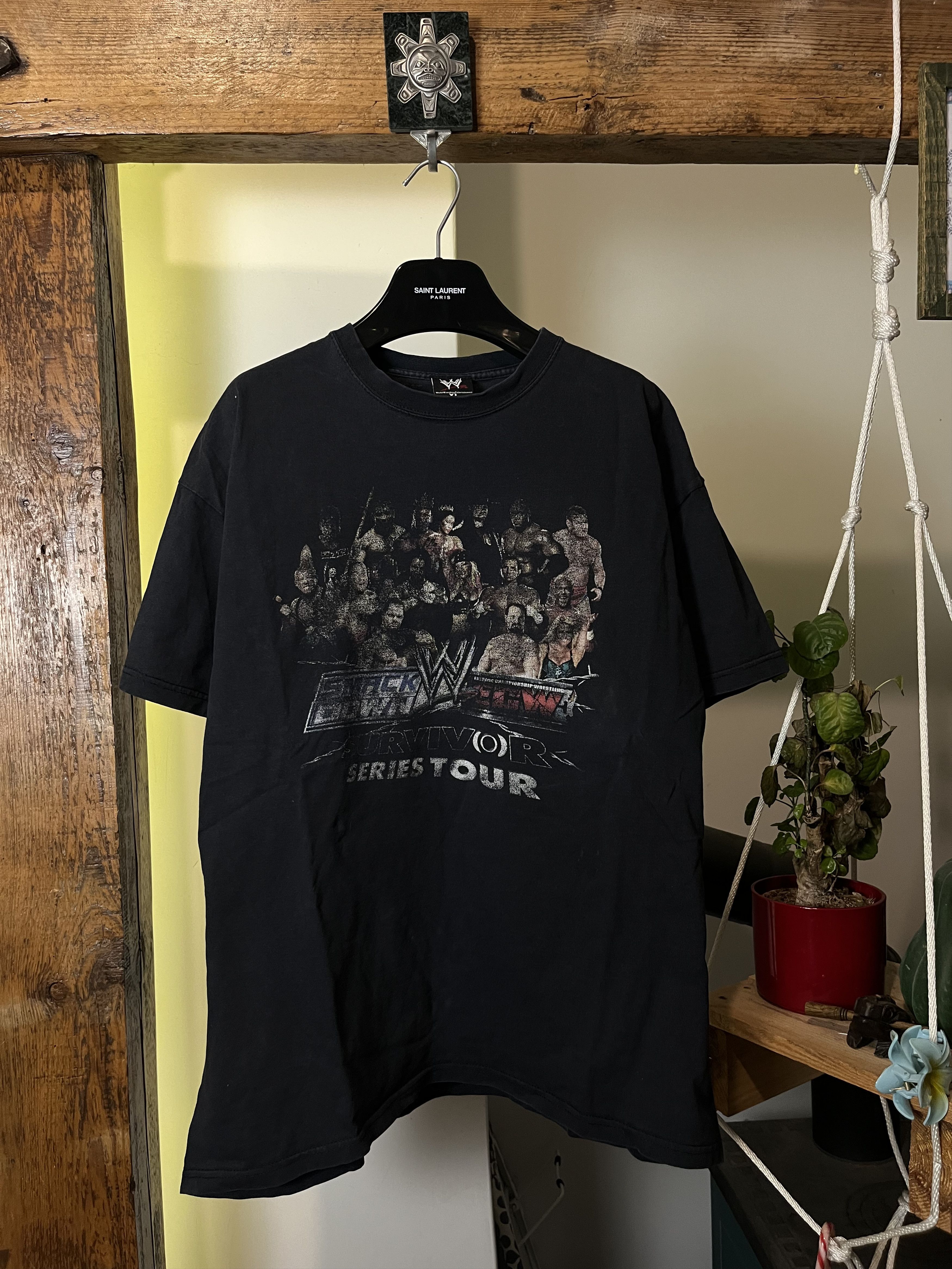 Vintage × WWE × WWF 05' WWE Survivor Series Tour Size US XL / EU 56 / 4 - 1 Thumbnail