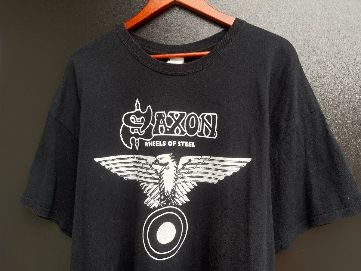 Band Tees Vintage Saxon 2000 Rock Band t-shirt rare retro hype Y2K Size US XXL / EU 58 / 5 - 3 Thumbnail