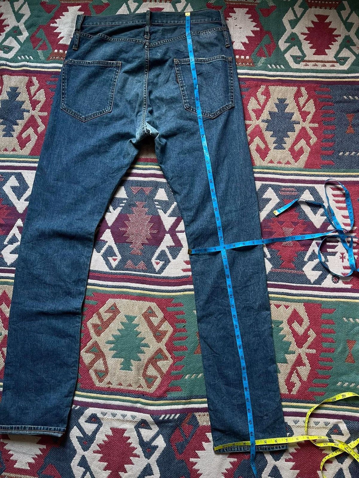 Kapital 💥CabAne dE zuCca Designer SelVedge Denim ✨✨ Size US 32 / EU 48 - 11 Thumbnail