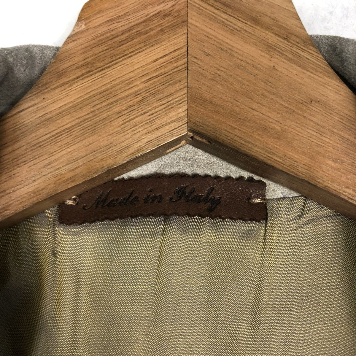 Genuine Leather 🔥VINTAGE GENUINE LEATHER JACKET DOUBLE BREAST LAMATTA PELLE Size US M / EU 48-50 / 2 - 17 Thumbnail