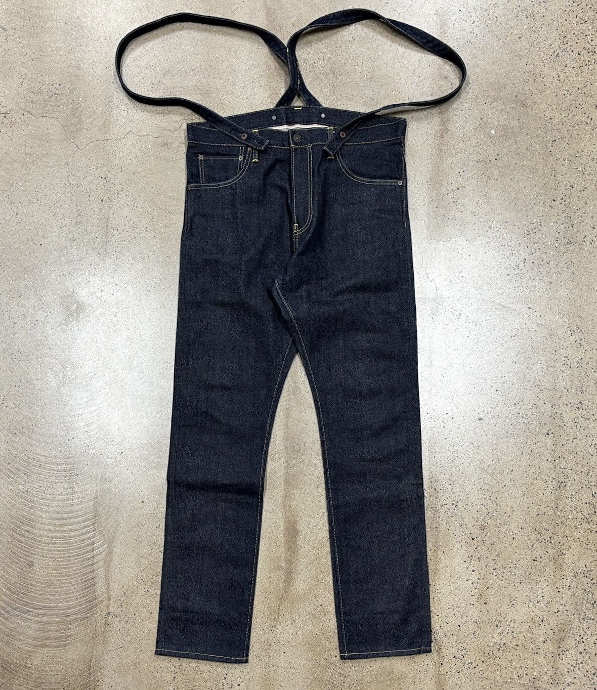 Visvim VISVIM 19AW TRAVAILLER BRACES PANTS UNWASHED Size US 36 / EU 52 - 1 Thumbnail