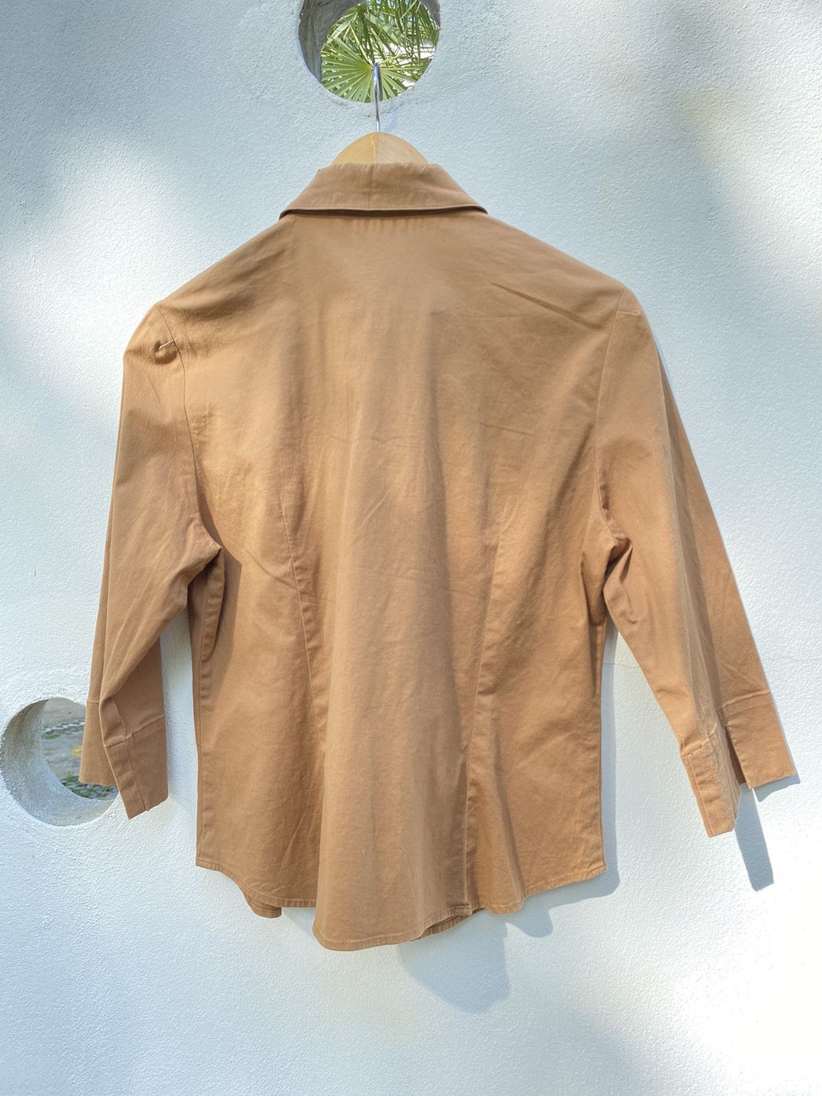 Lancel LANCEL brown shirt Size S / US 4 / IT 40 - 2 Thumbnail