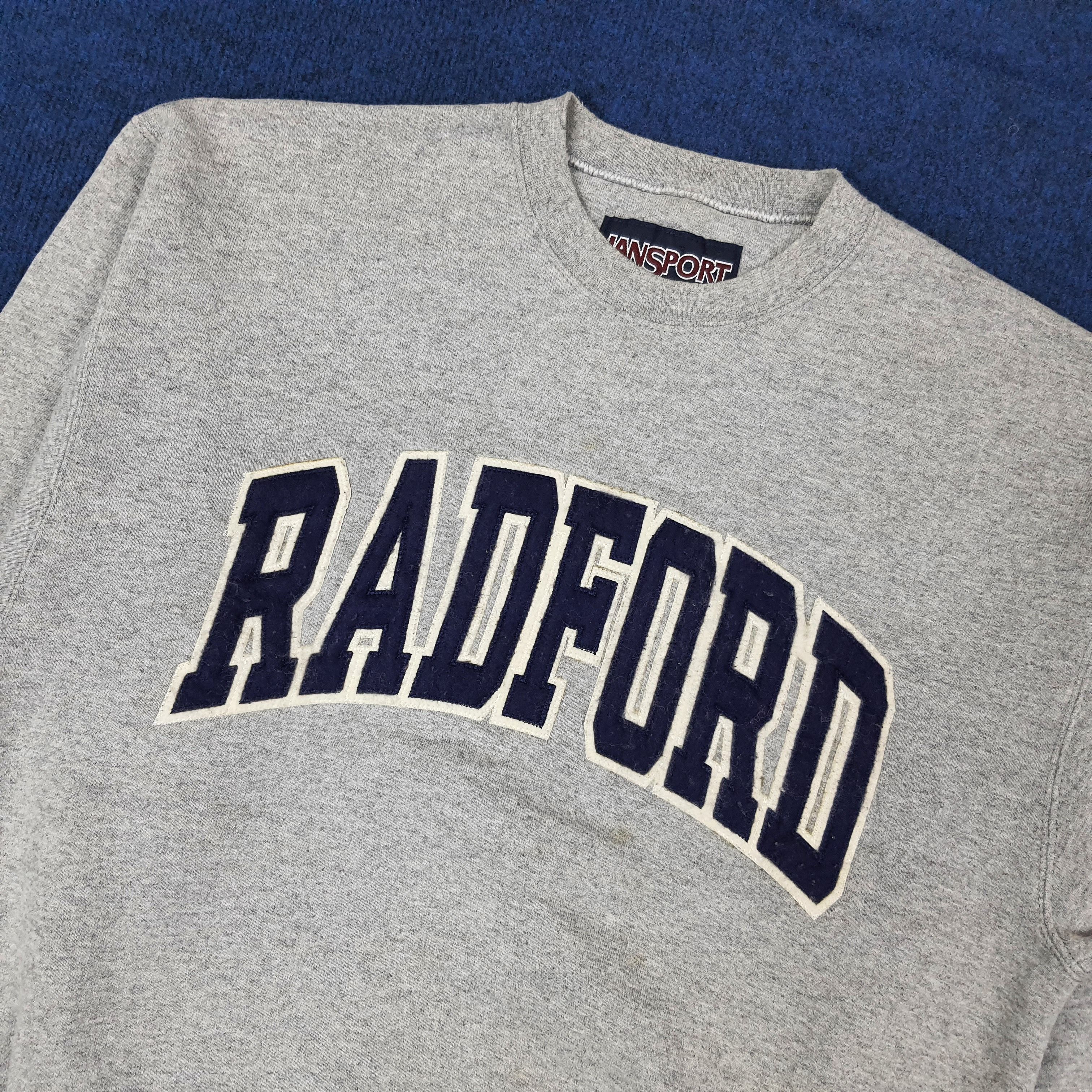 Jansport Vintage Radford University Sweatshirt C261N9 Size US M / EU 48-50 / 2 - 2 Thumbnail