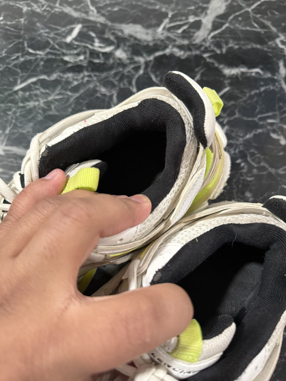Balenciaga Balenciaga Track White Yellow Size 37 EU / 7 US Size US 7 / IT 37 - 15 Thumbnail