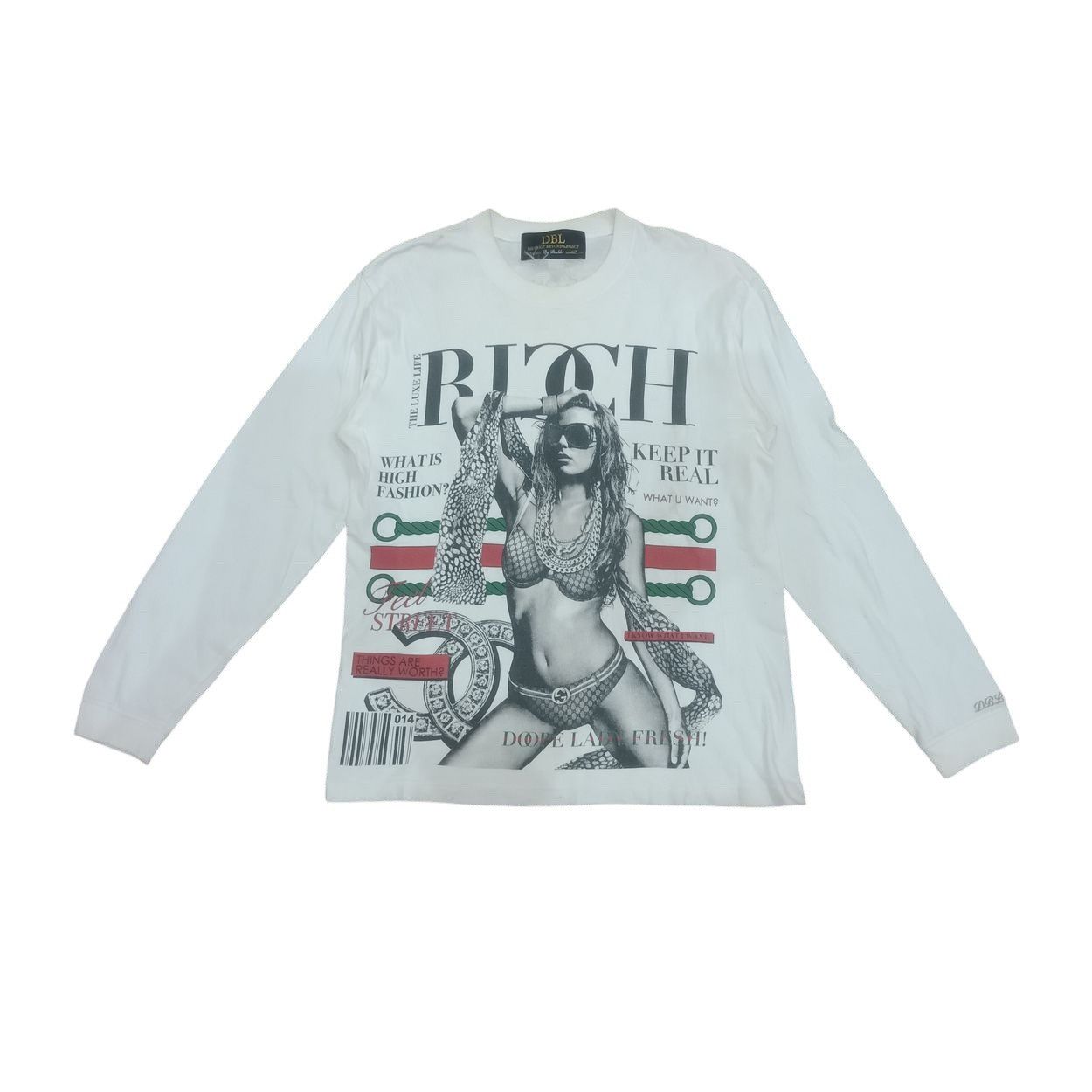 Japanese Brand DBL Distric Beyond Legacy by Diablo longsleeve y2k Size US M / EU 48-50 / 2 - 1 Thumbnail