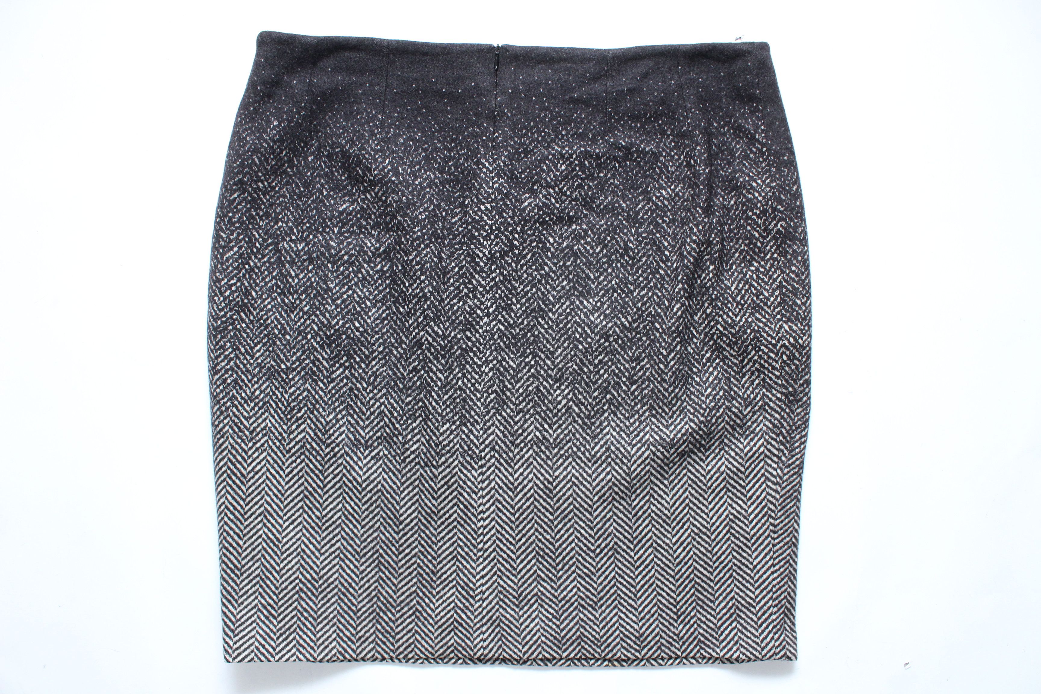 Vintage Devernois Skirt Size 48 Wool Size 34" / US 12 / IT 48 - 5 Thumbnail