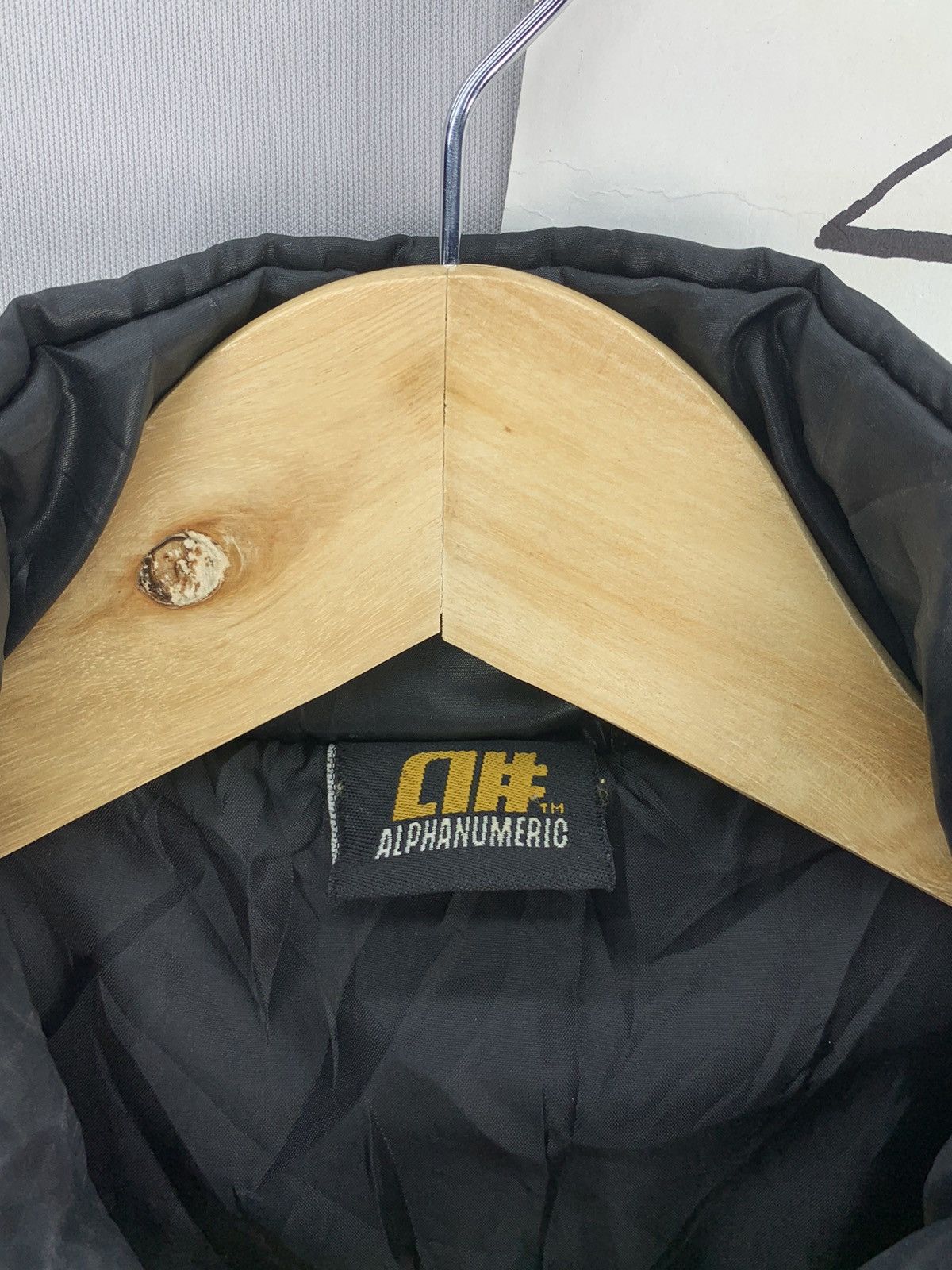 Japanese Brand Vintage Japanese Alpha Numeric Puffer Jacket Size US XL / EU 56 / 4 - 8 Thumbnail