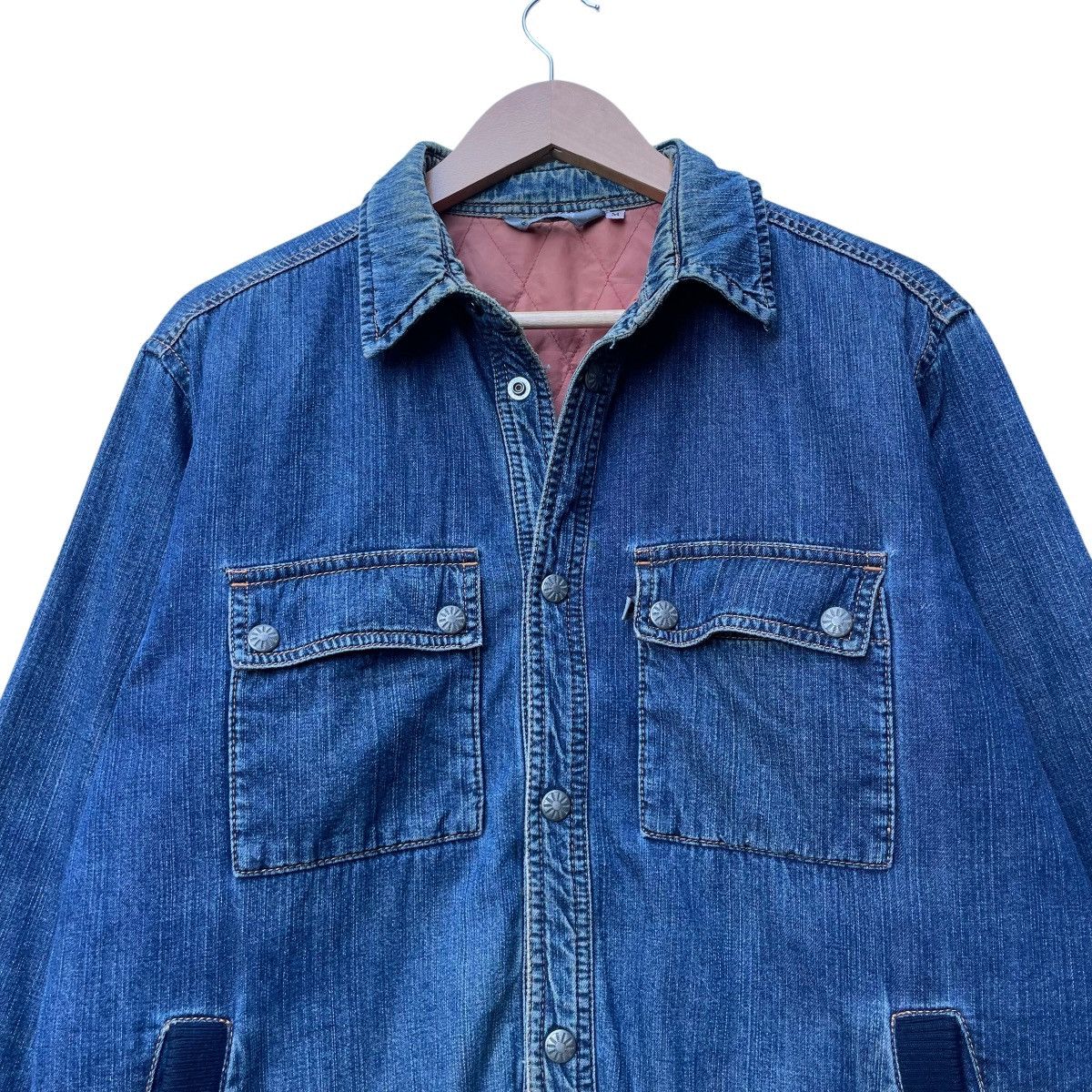 Nanamica 💥Rare Vintage The North Face Denim Jacket Size US M / EU 48-50 / 2 - 3 Thumbnail