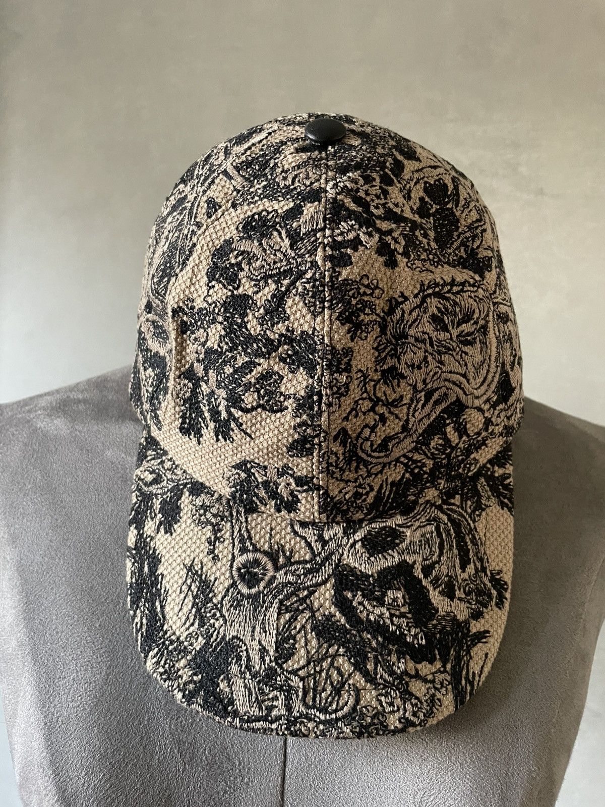 Dior CHRISTIAN DIOR Unisex cap toile de jouy new Size ONE SIZE - 2 Thumbnail