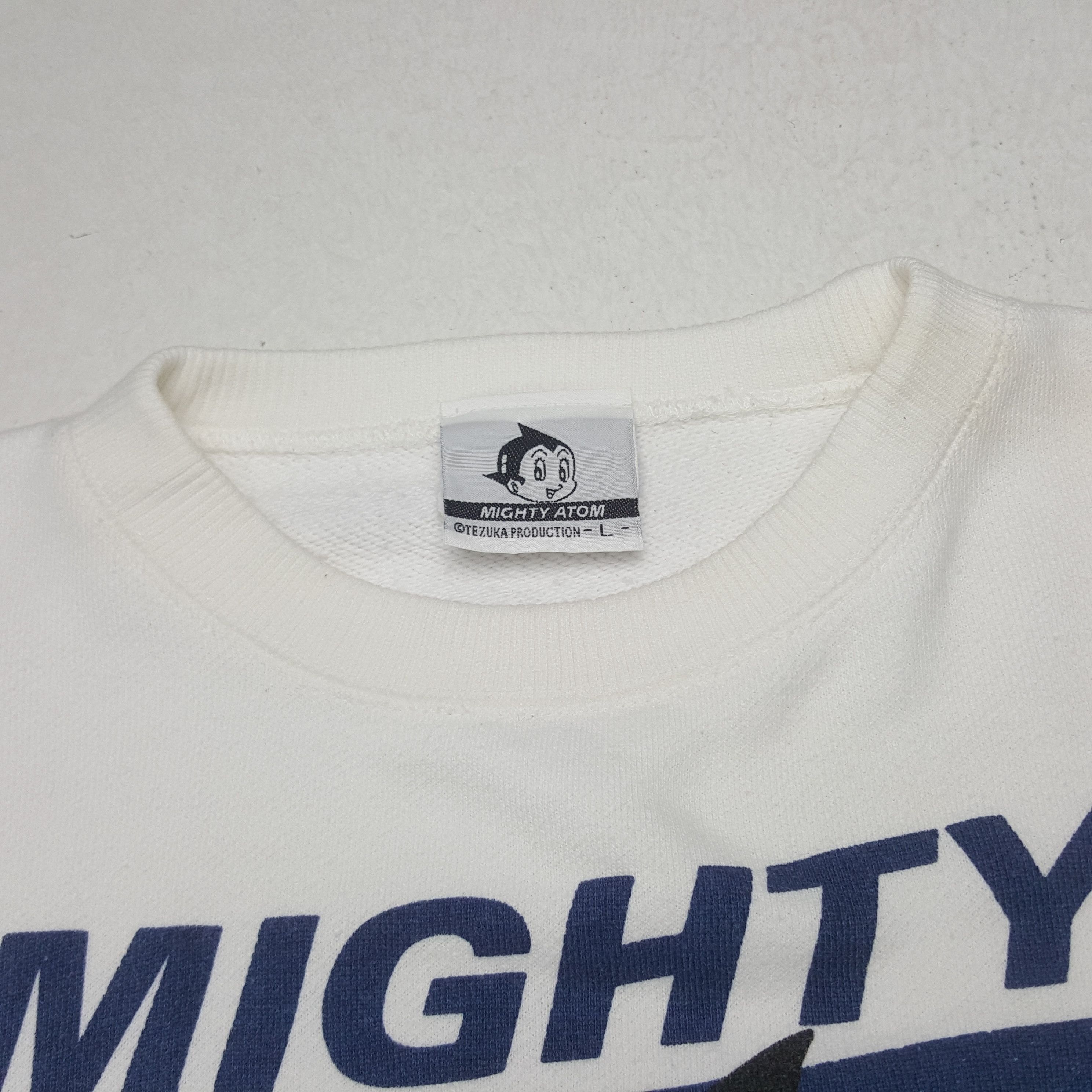 Anime Vintage Mighty Atom Astro Boy Bandai Sweatshirt C293N6 Size US L / EU 52-54 / 3 - 4 Thumbnail