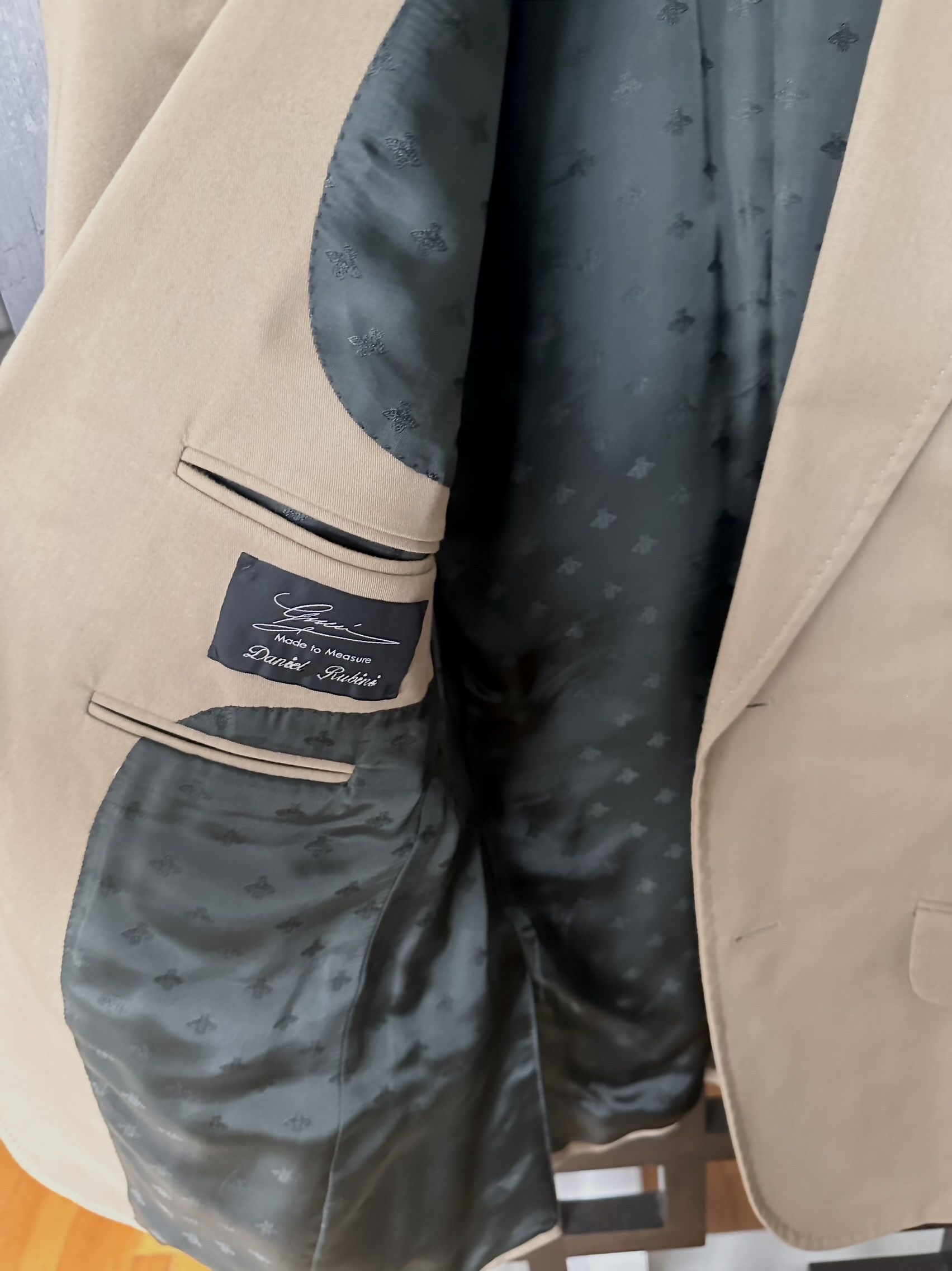 Gucci Gucci khaki cotton slim suit Size 44R - 5 Thumbnail
