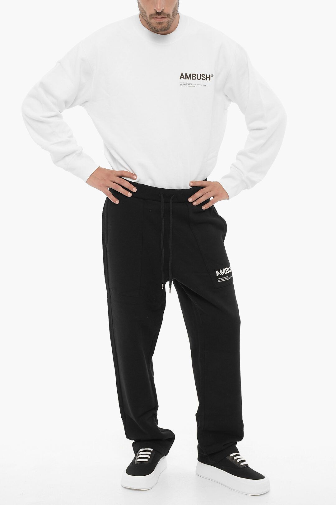 Ambush Design og1mm0925 Sweatpants & Joggers in Black Size US 34 / EU 50 - 4 Thumbnail