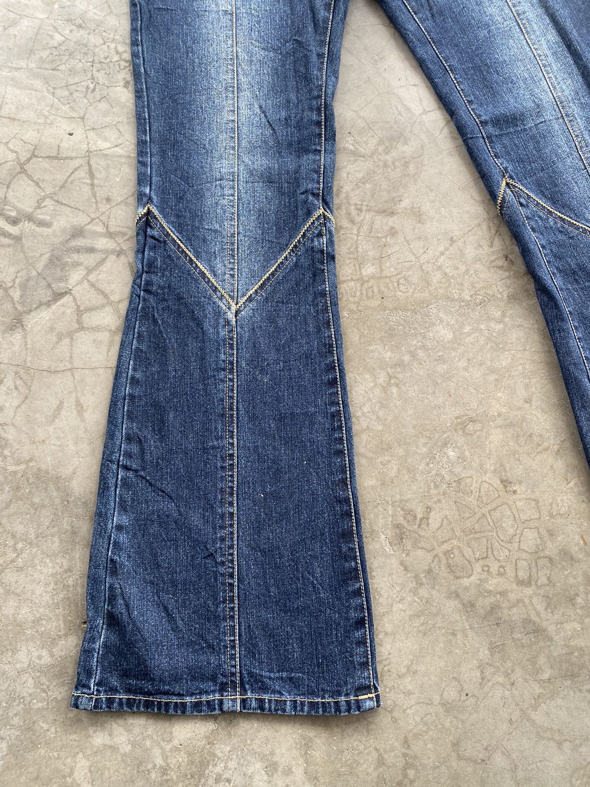 Hysteric Glamour × If Six Was Nine × Le Grande Bleu (L.G.B.) Flare Jeans Japanese Python Oririn Boot Cut p114 Size US 29 - 2 Thumbnail