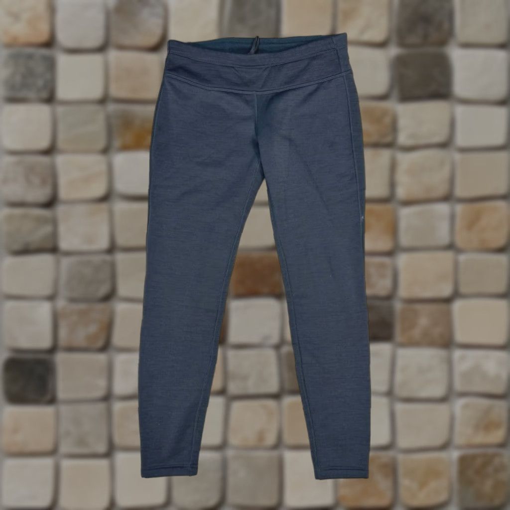 Athleta Athleta Leggings Womens M Gray Fleece Lined Low Rise Skinny Athleisure Size 32" / US 10 / IT 46 - 1 Thumbnail