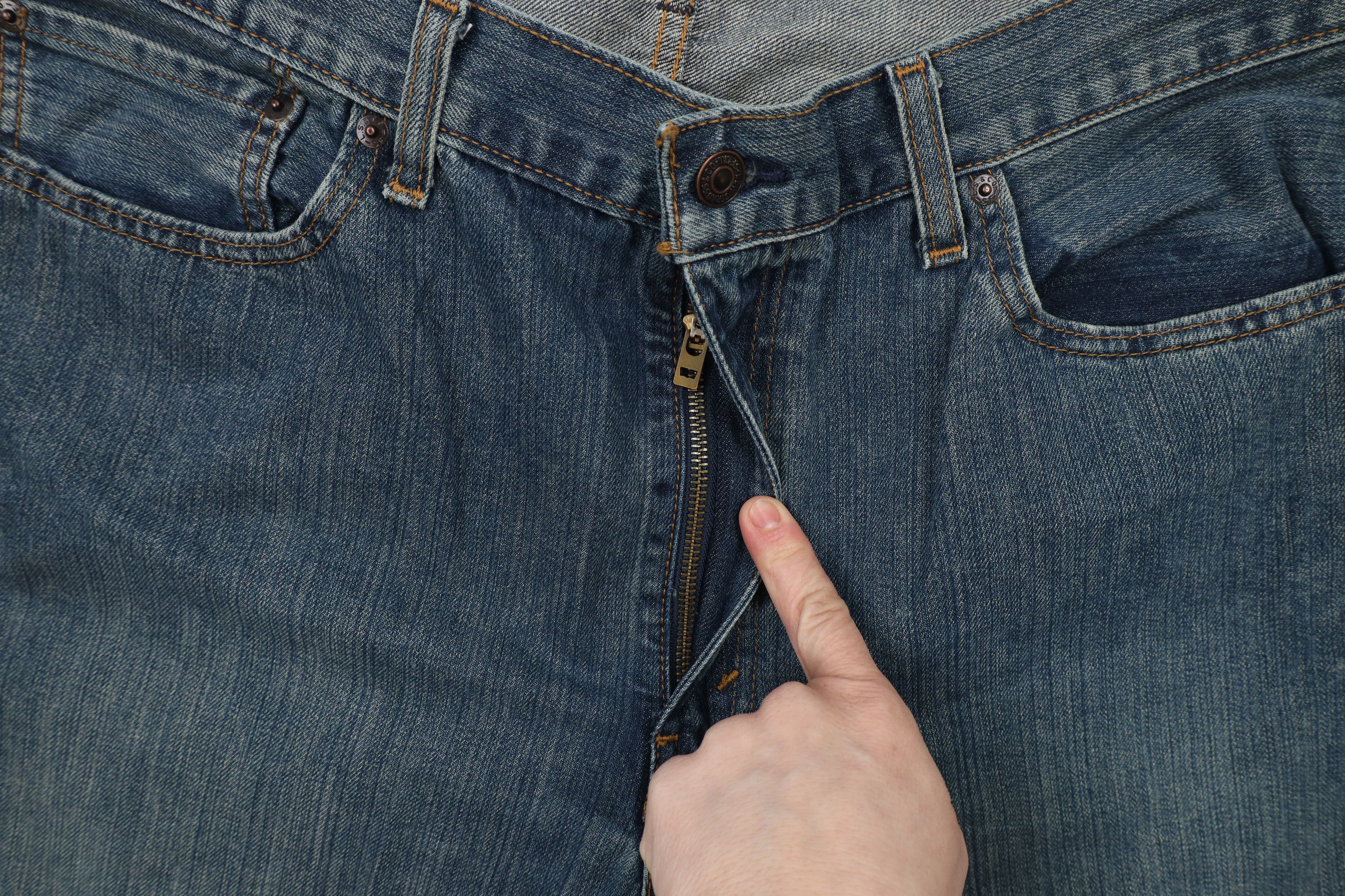 Levi's × Vintage Vintage Y2K Levis 559 Relaxed Fit Straight Leg Jeans Blue Size US 38 / EU 54 - 6 Thumbnail