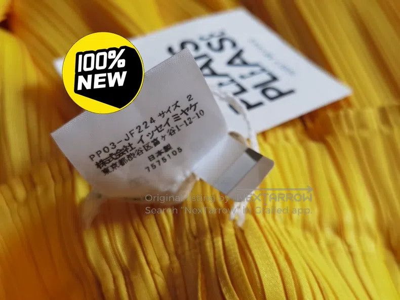 Issey Miyake Issey Miyake size:2 Yellow Trousers Size 23" - 9 Thumbnail