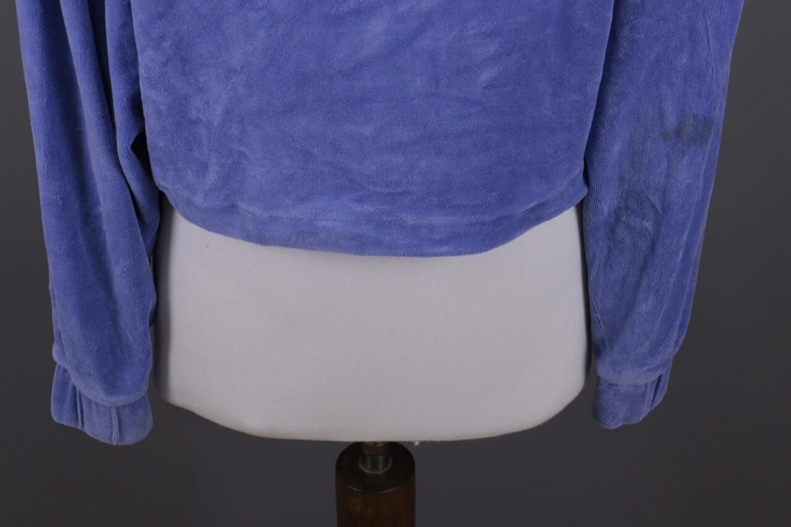 Karl Kani Karl Kani Blue Big Logo Hooded Cropped Sweater Size M/L Size M / US 6-8 / IT 42-44 - 9 Thumbnail