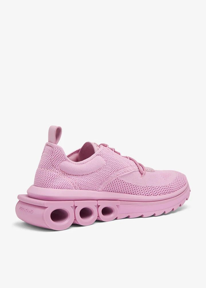 Salvatore Ferragamo o1y0426 Low-Top Sneakers in Pink Size US 6.5 / IT 36.5 - 2 Thumbnail